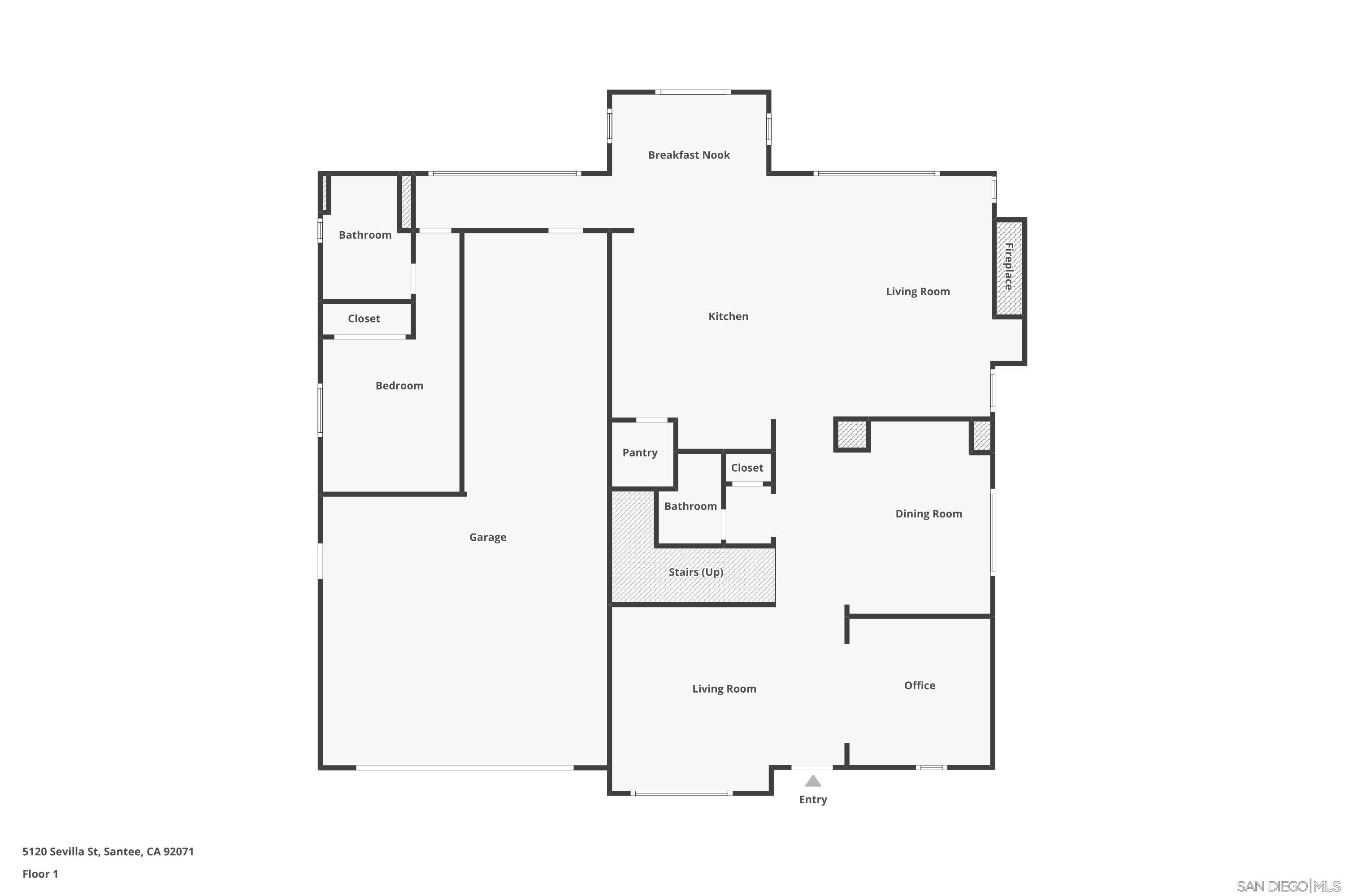 Detail Gallery Image 42 of 44 For 5120  Sevilla St, Santee,  CA 92071 - 5 Beds | 4/1 Baths