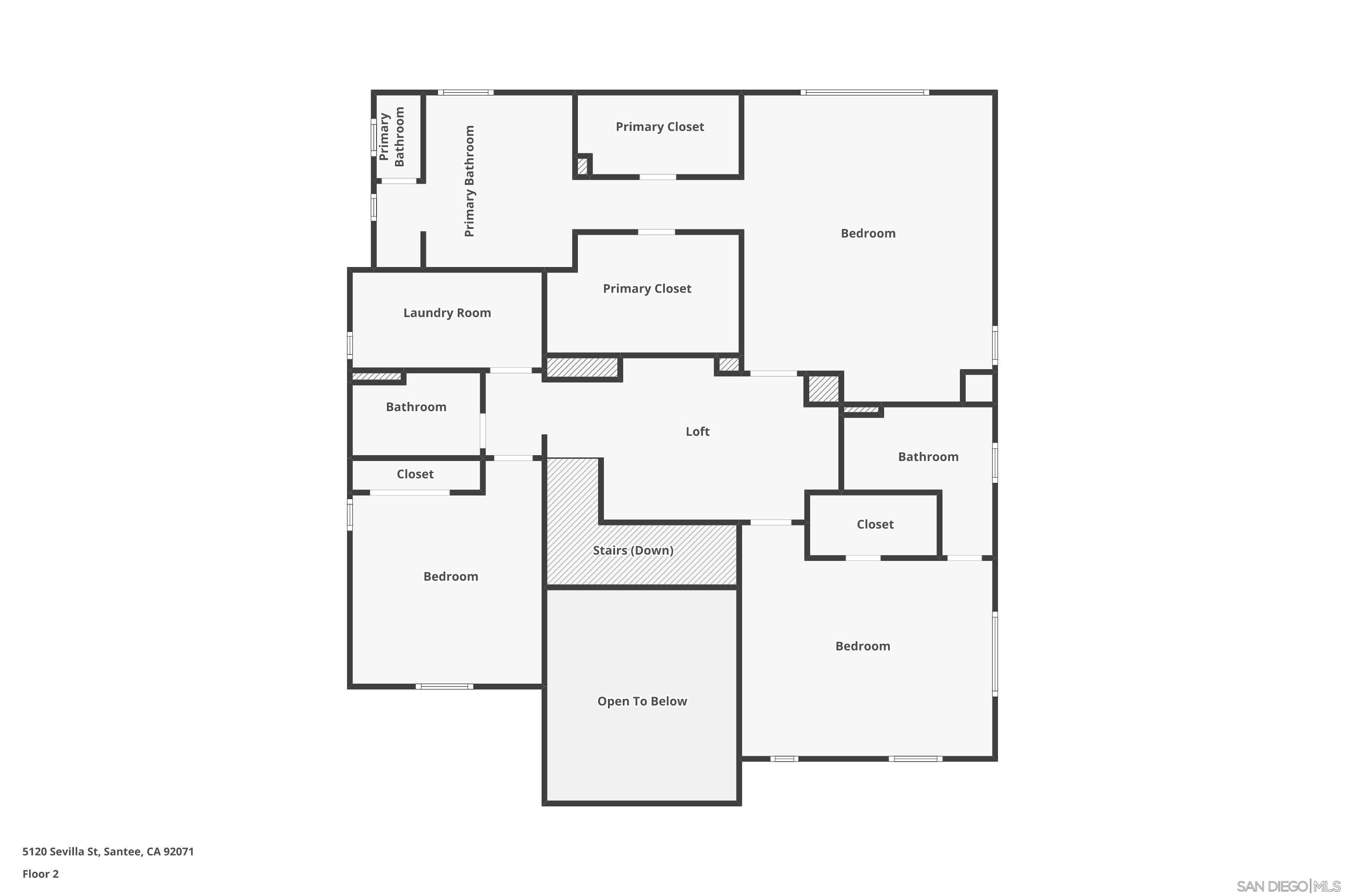 Detail Gallery Image 43 of 44 For 5120  Sevilla St, Santee,  CA 92071 - 5 Beds | 4/1 Baths