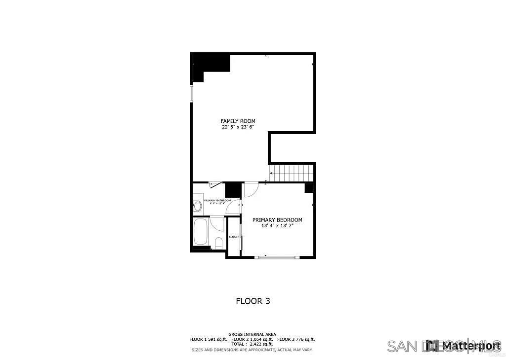 Detail Gallery Image 10 of 10 For 1215  Idanan Rd  #4,  Chula Vista,  CA 91913 - 4 Beds | 3/1 Baths