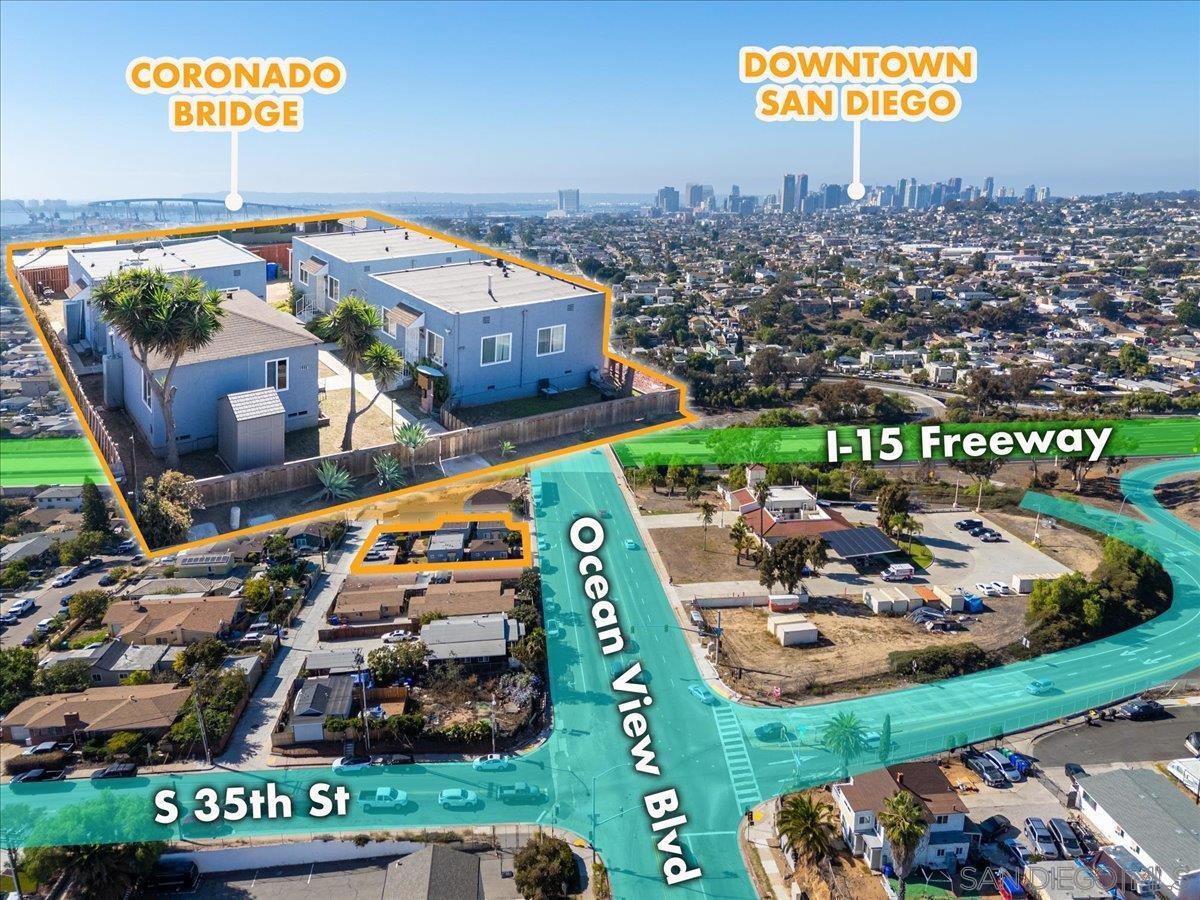 Detail Gallery Image 2 of 18 For 3453-59  Ocean View Blvd, San Diego,  CA 92113 - – Beds | – Baths