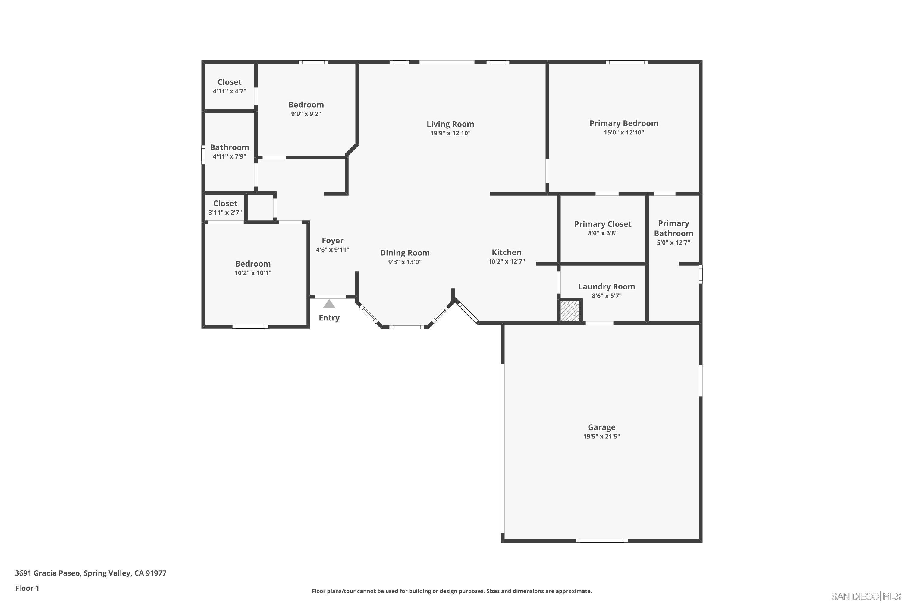 Detail Gallery Image 24 of 25 For 3691  Gracia Paseo, Spring Valley,  CA 91977 - 3 Beds | 2 Baths