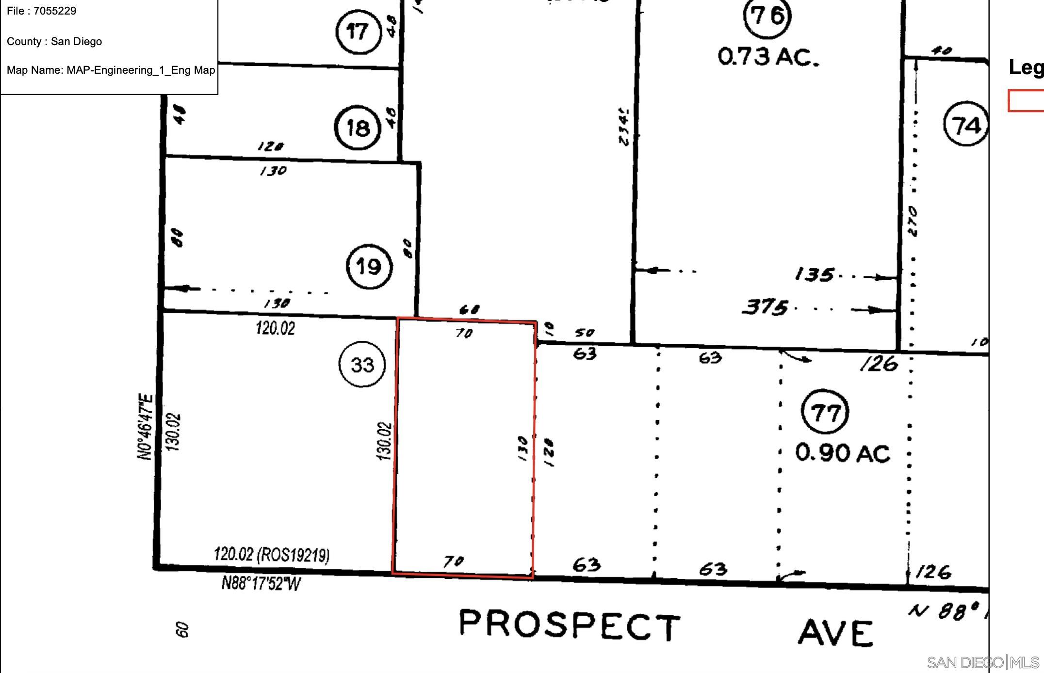 Detail Gallery Image 7 of 9 For 10340  Prospect, Santee,  CA 92071 - – Beds | – Baths