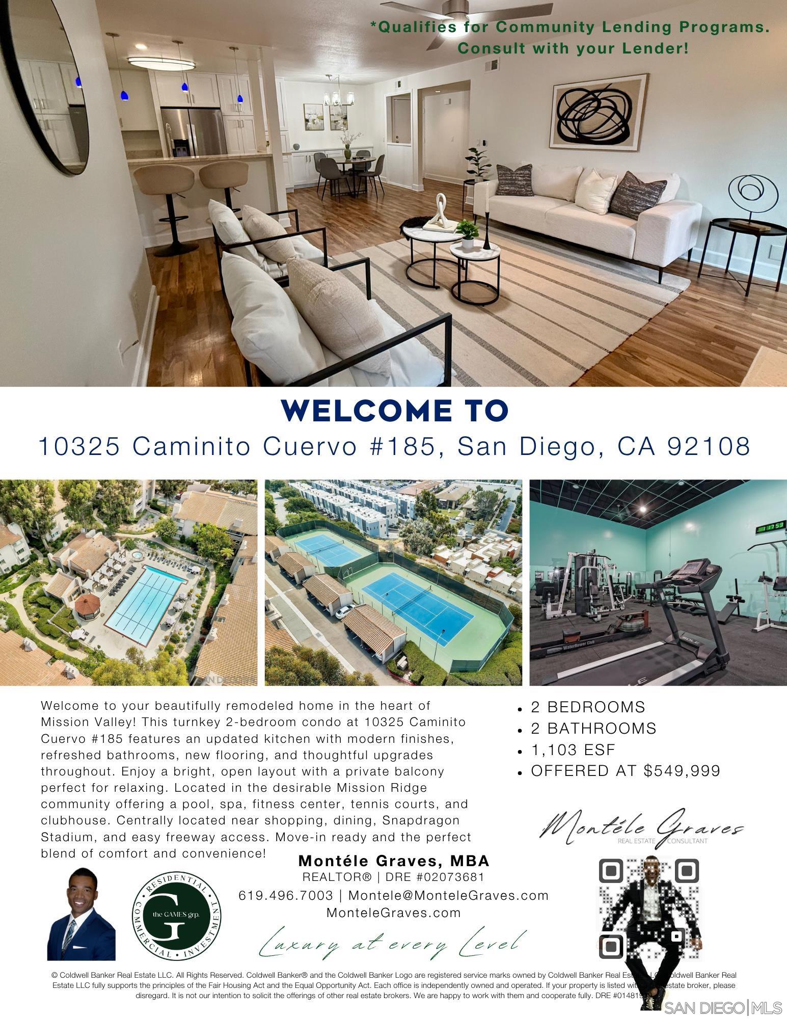 Detail Gallery Image 8 of 36 For 10325  Caminito Cuervo  #185,  San Diego,  CA 92108 - 2 Beds | 2 Baths