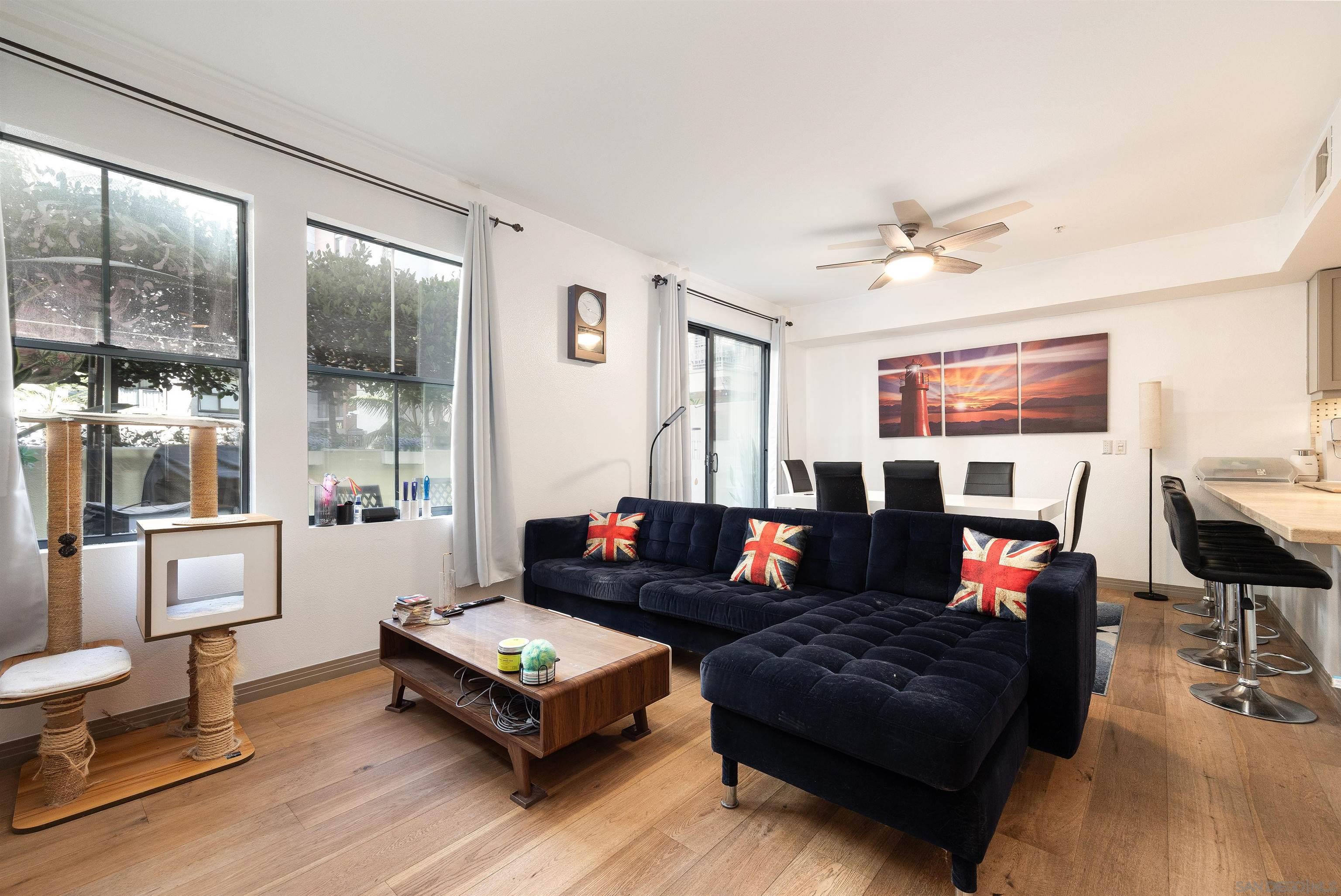 Detail Gallery Image 6 of 26 For 1750  Kettner Blvd  #107,  San Diego,  CA 92101 - 2 Beds | 2/1 Baths