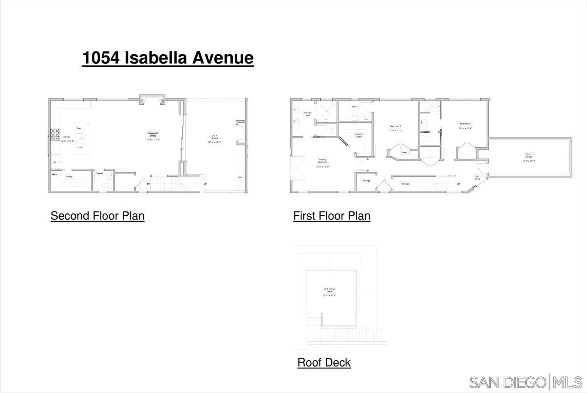 Detail Gallery Image 6 of 6 For 1054  Isabella Avenue, Coronado,  CA 92118 - 3 Beds | 3 Baths