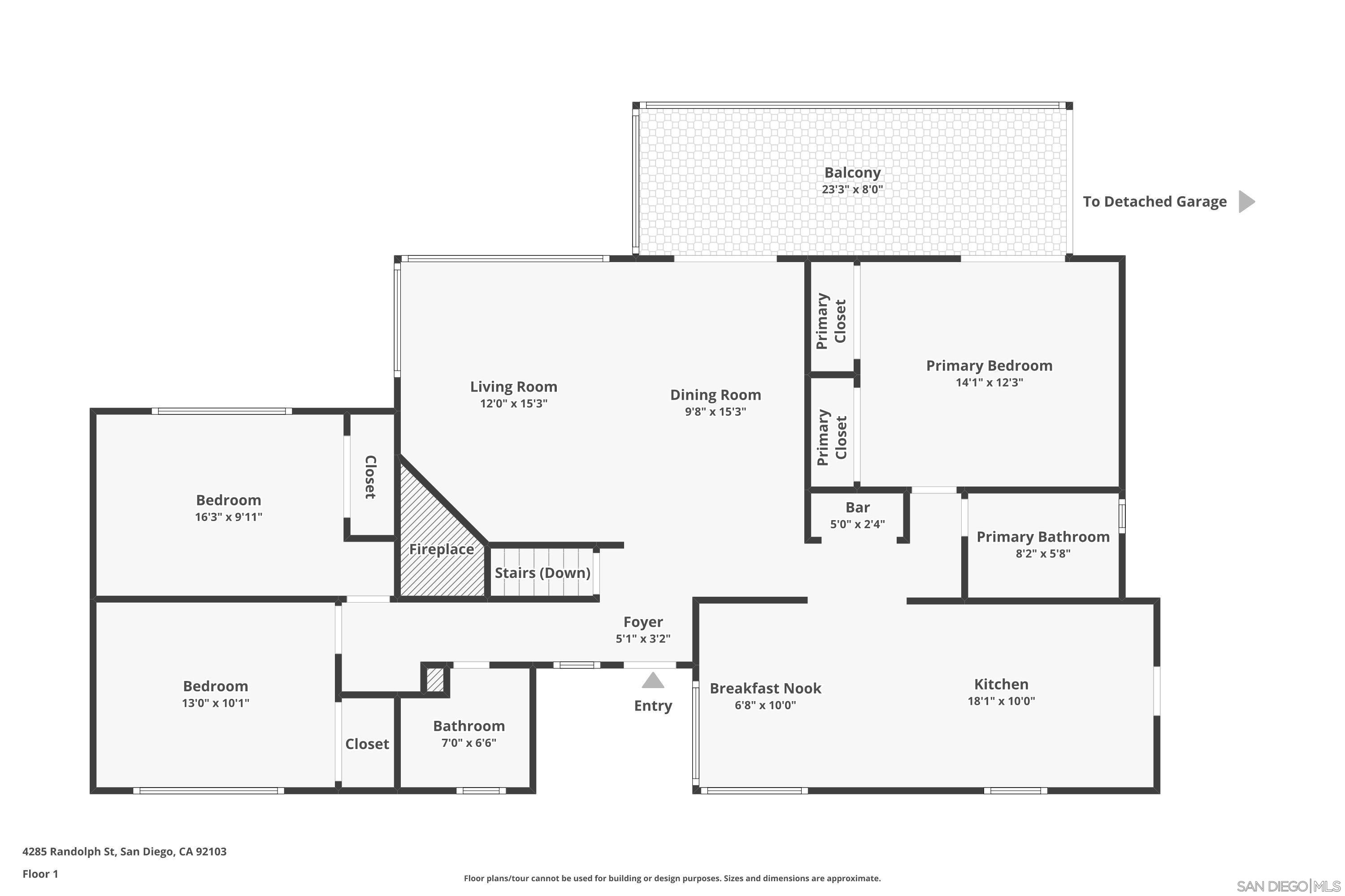Detail Gallery Image 43 of 44 For 4285  Randolph St, San Diego,  CA 92103 - 3 Beds | 2 Baths