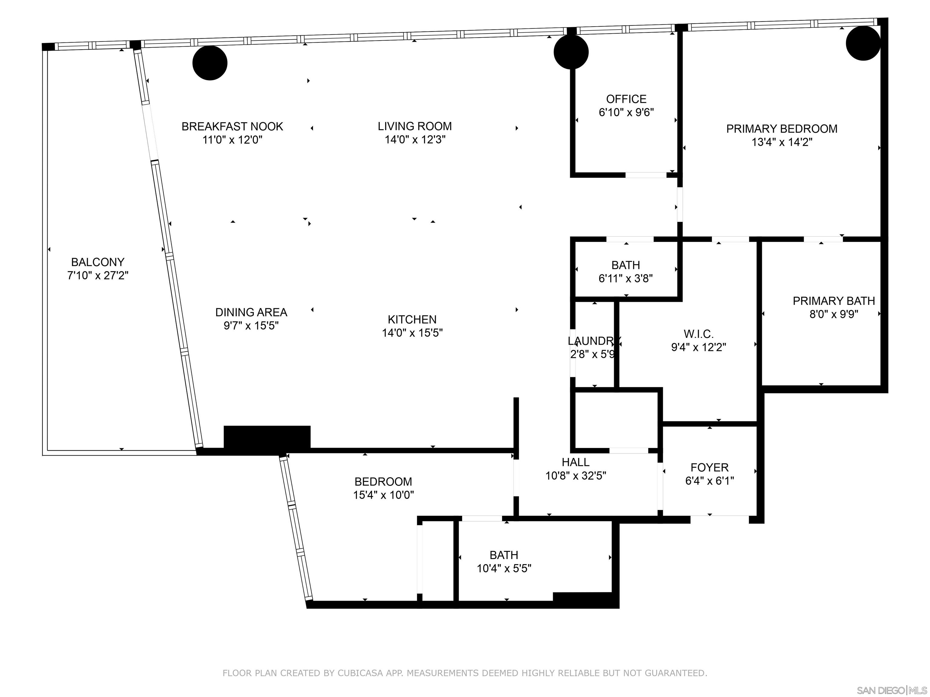 Detail Gallery Image 36 of 66 For 888 W E Street  #1001,  San Diego,  CA 92101 - 3 Beds | 2/1 Baths