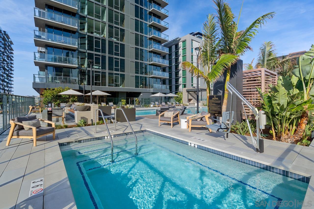 Detail Gallery Image 12 of 55 For 1331  Columbia St  3607, San Diego,  CA 92101 - 1 Beds | 1 Baths