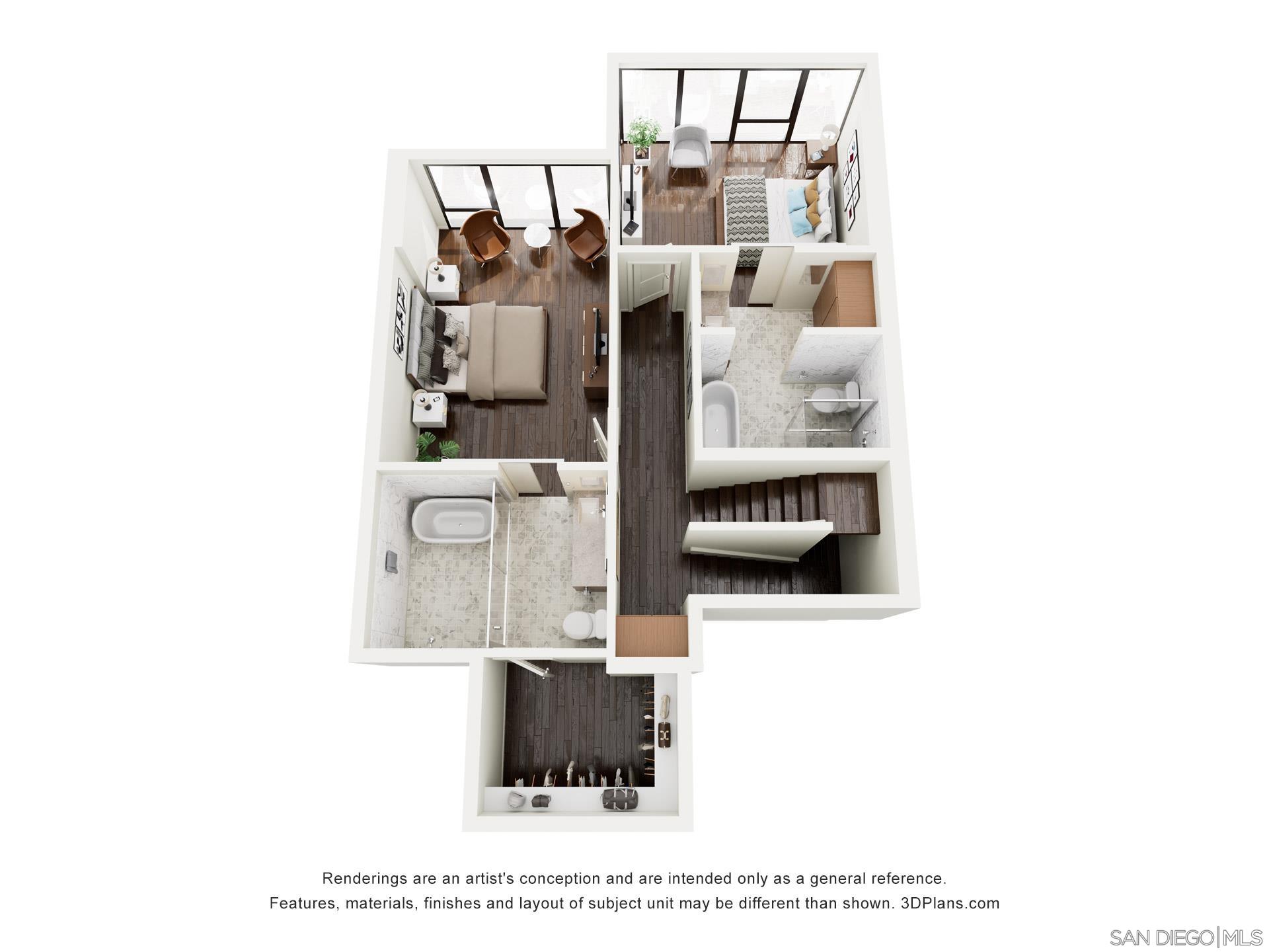 Detail Gallery Image 17 of 18 For 1331  Columbia St  3604, San Diego,  CA 92101 - 2 Beds | 2 Baths