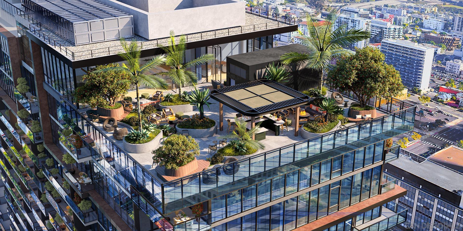 Detail Gallery Image 7 of 15 For 1331  Columbia St  3609, San Diego,  CA 92101 - 3 Beds | 3 Baths