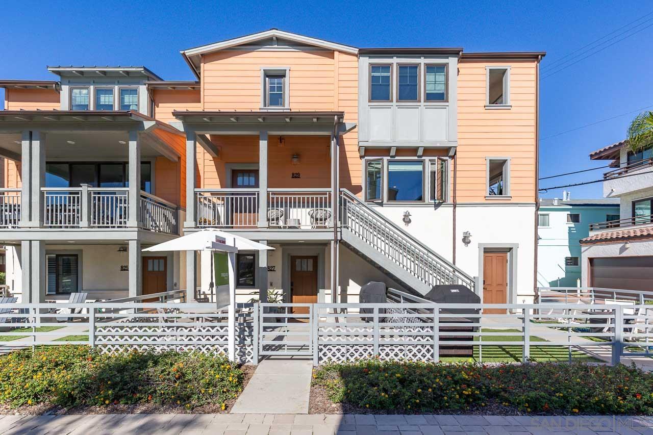 Detail Gallery Image 3 of 30 For 827  Jersey Court, San Diego,  CA 92109 - 3 Beds | 3 Baths