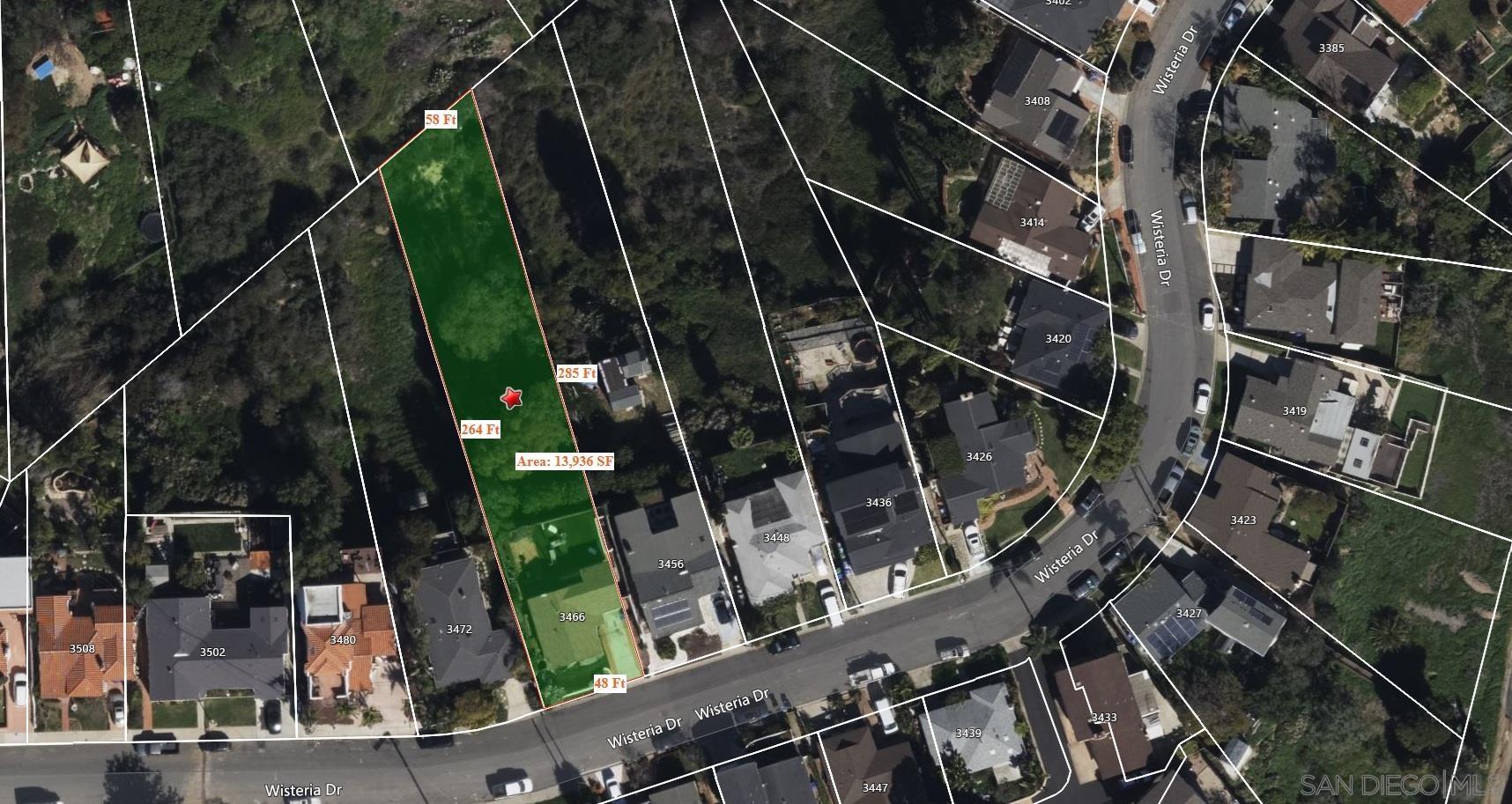 Detail Gallery Image 15 of 19 For 3466  Wisteria Dr, San Diego,  CA 92106 - 2 Beds | 1 Baths