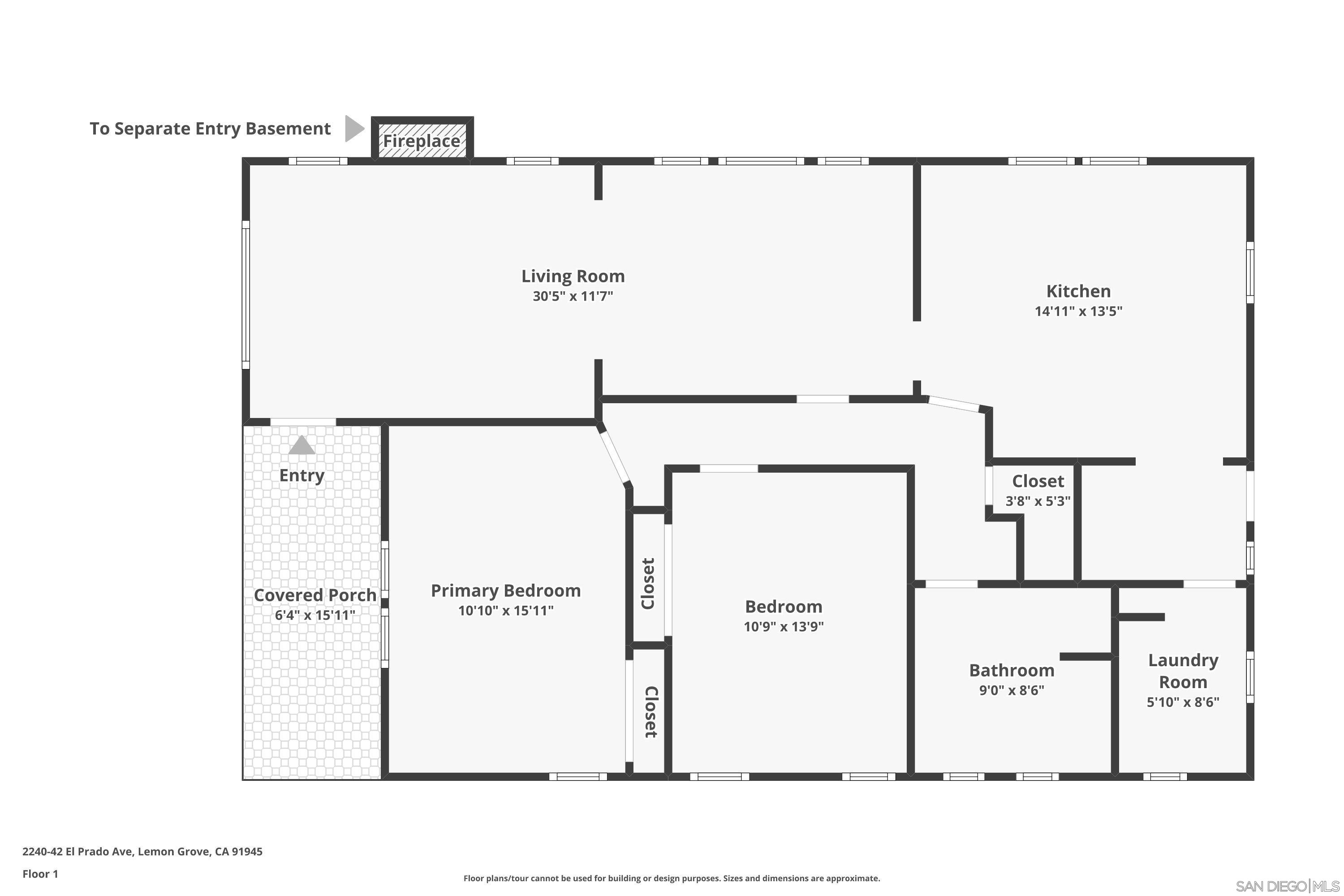 Detail Gallery Image 8 of 10 For 2240-42  El Prado Avenue, Lemon Grove,  CA 91945 - 3 Beds | 2 Baths