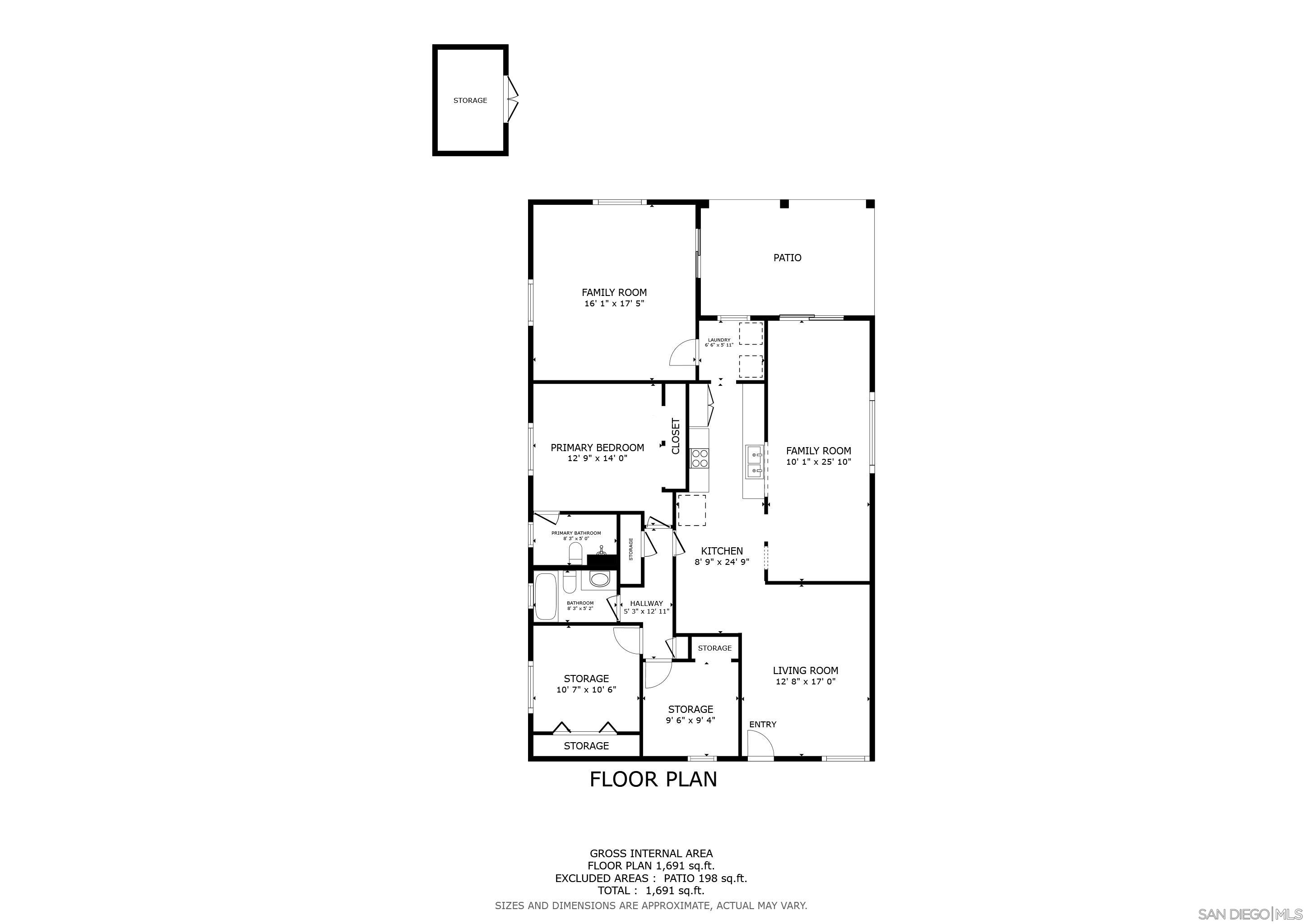 Detail Gallery Image 21 of 21 For 3685  Marzo St, San Diego,  CA 92154 - 3 Beds | 2 Baths