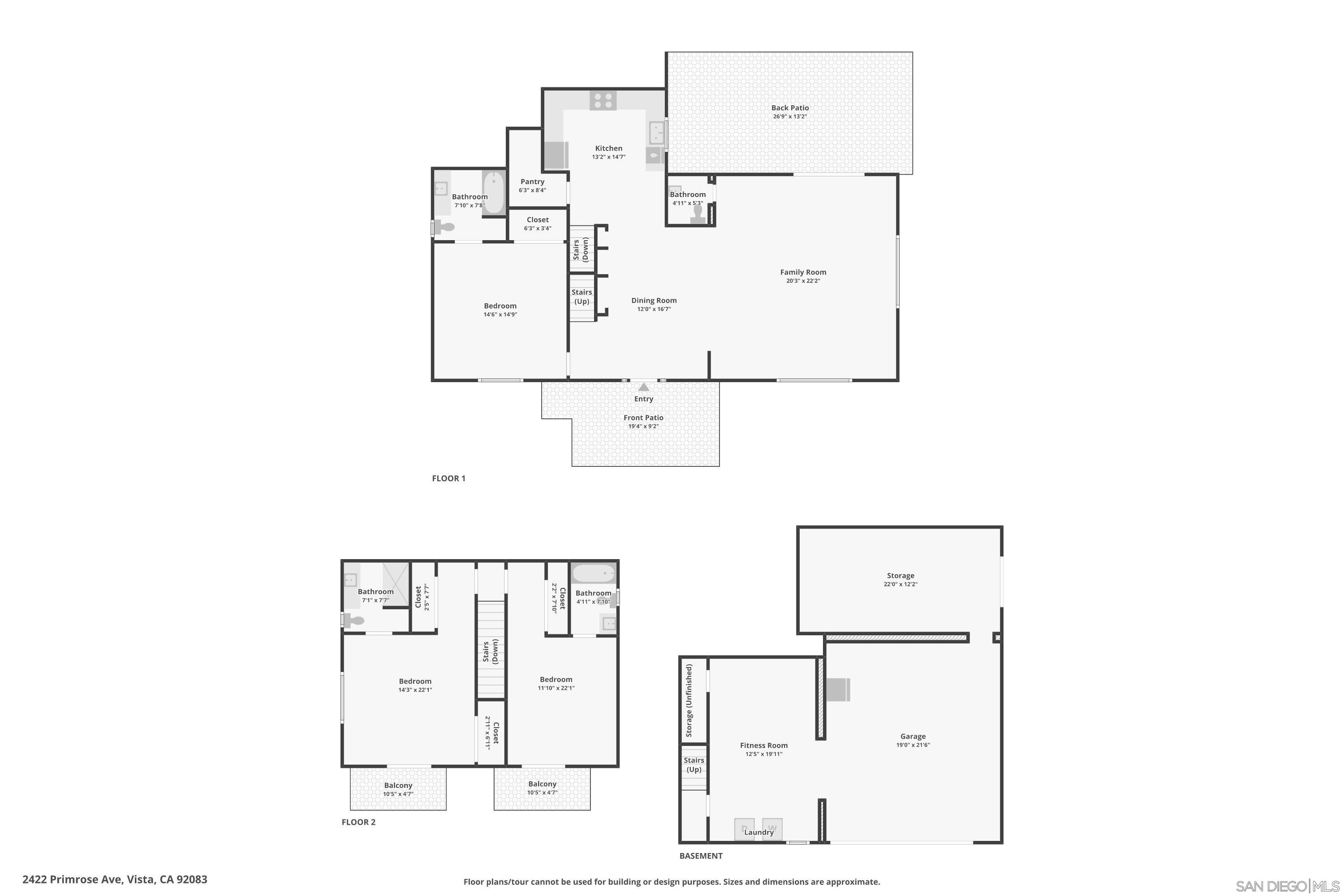 Detail Gallery Image 3 of 52 For 2422  Primrose Avenue, Vista,  CA 92083 - 3 Beds | 3/1 Baths