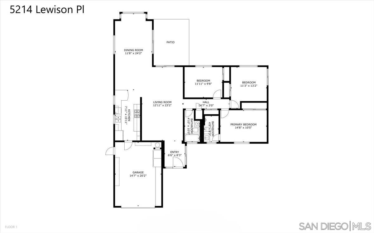 Detail Gallery Image 54 of 54 For 5214  Lewison Pl, San Diego,  CA 92120 - 3 Beds | 2 Baths