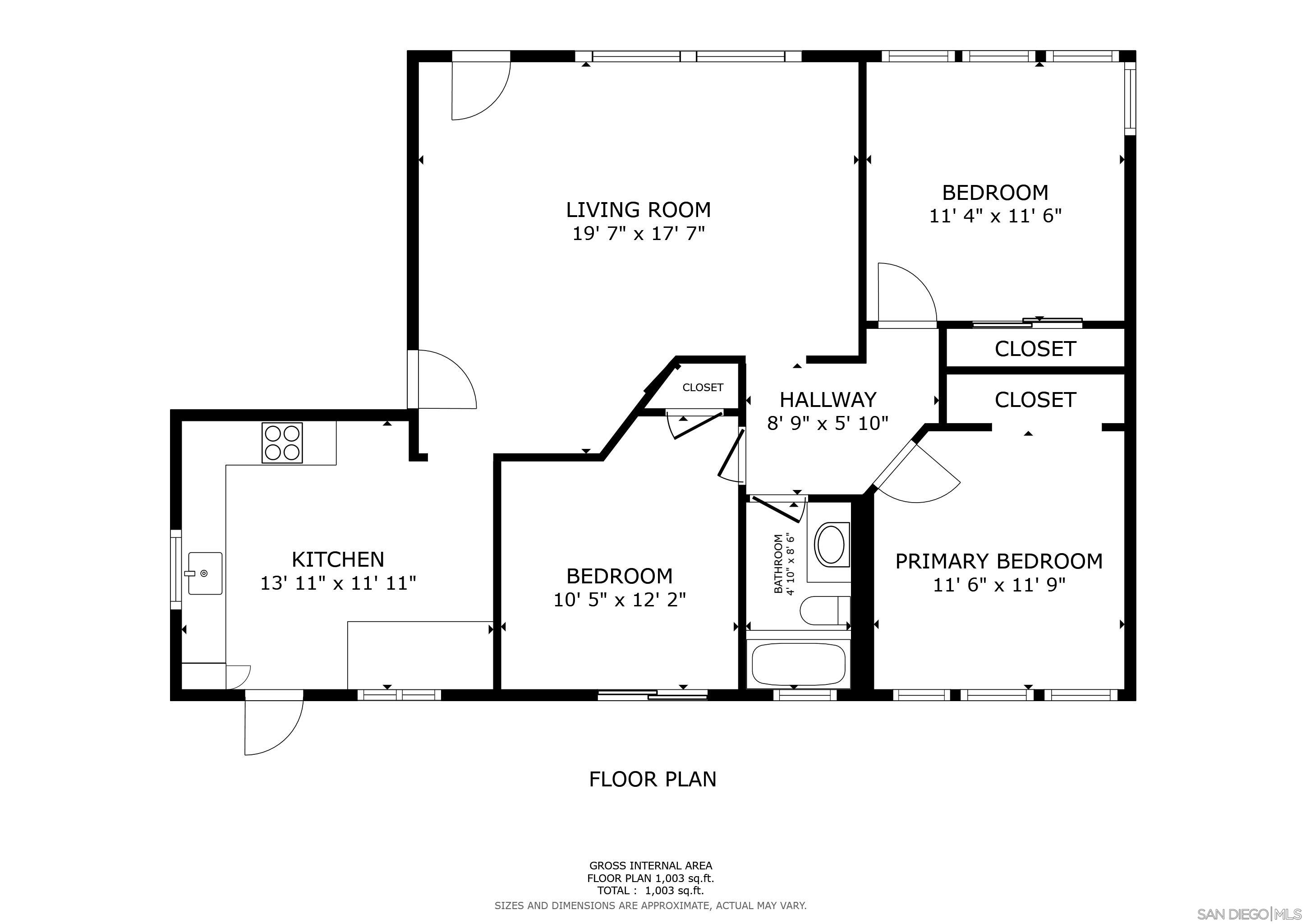 Detail Gallery Image 27 of 27 For 2429  Calle Serena, San Diego,  CA 92139 - 3 Beds | 1 Baths