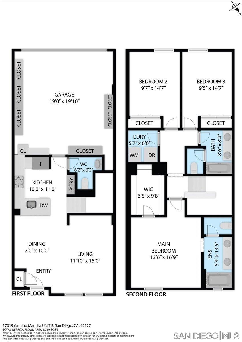 Detail Gallery Image 32 of 32 For 17019  Camino Marcilla  #5,  San Diego,  CA 92127 - 3 Beds | 2/1 Baths