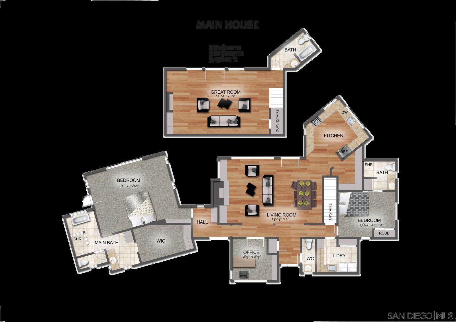 Detail Gallery Image 55 of 57 For 35750  Mountain Circle Dr, Julian,  CA 92036 - 5 Beds | 4/1 Baths