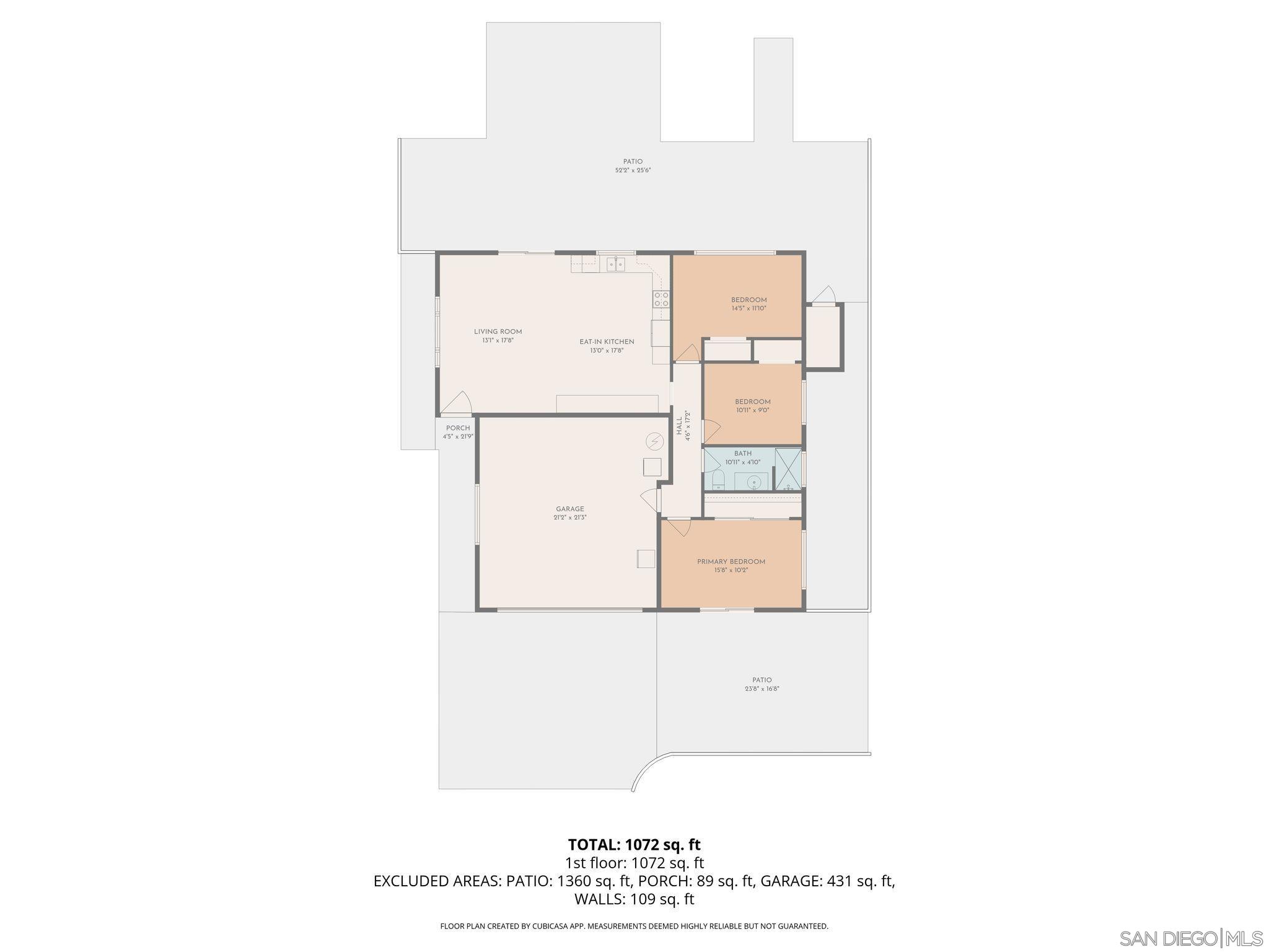 Detail Gallery Image 25 of 28 For 9144  Fanita Rancho Rd, Santee,  CA 92071 - 3 Beds | 1 Baths