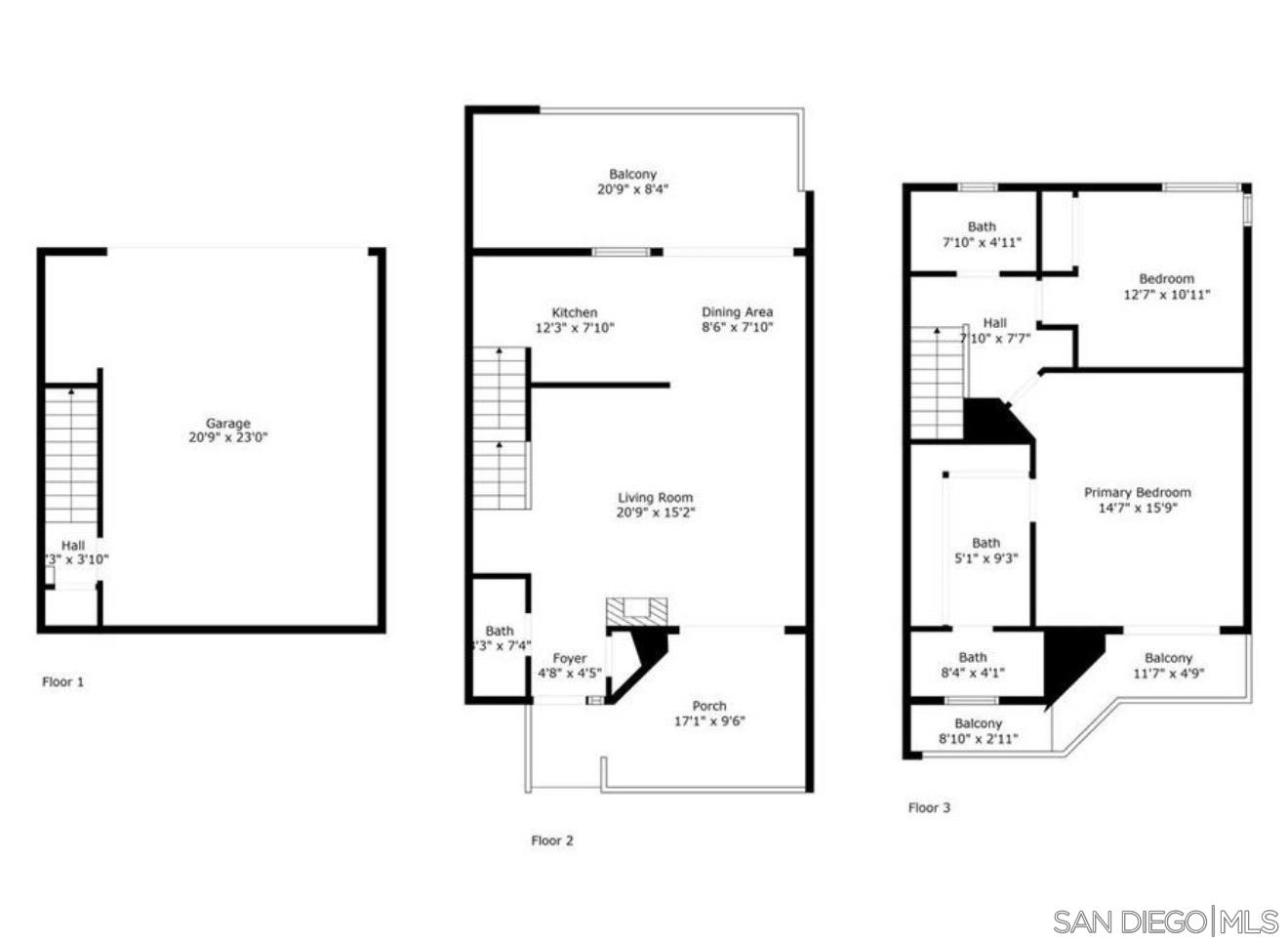Detail Gallery Image 31 of 31 For 4595  Chateau Drive, San Diego,  CA 92117 - 2 Beds | 2/1 Baths