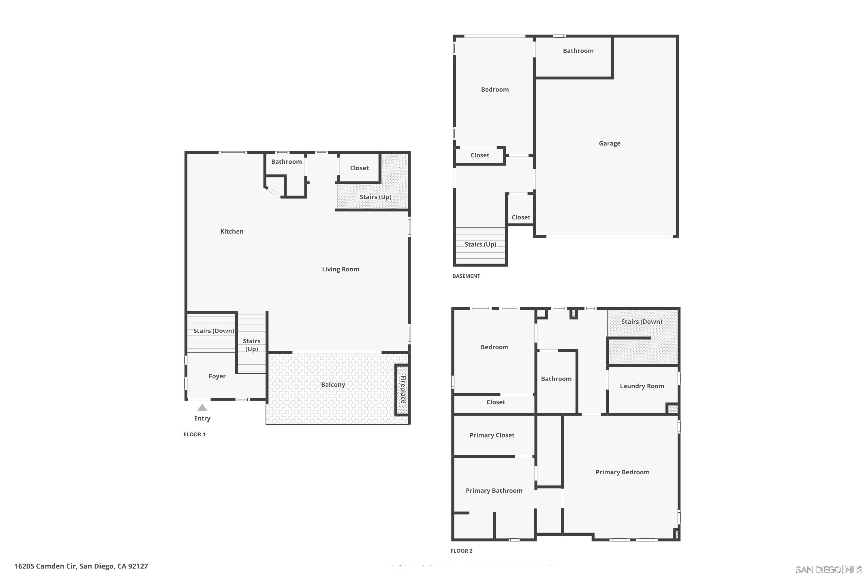 Detail Gallery Image 36 of 36 For 16205  Camden Cir, San Diego,  CA 92127 - 3 Beds | 3/1 Baths