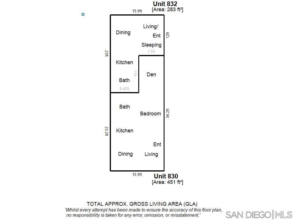 Detail Gallery Image 3 of 44 For 830-832  Pismo Ct, San Diego,  CA 92109 - – Beds | – Baths