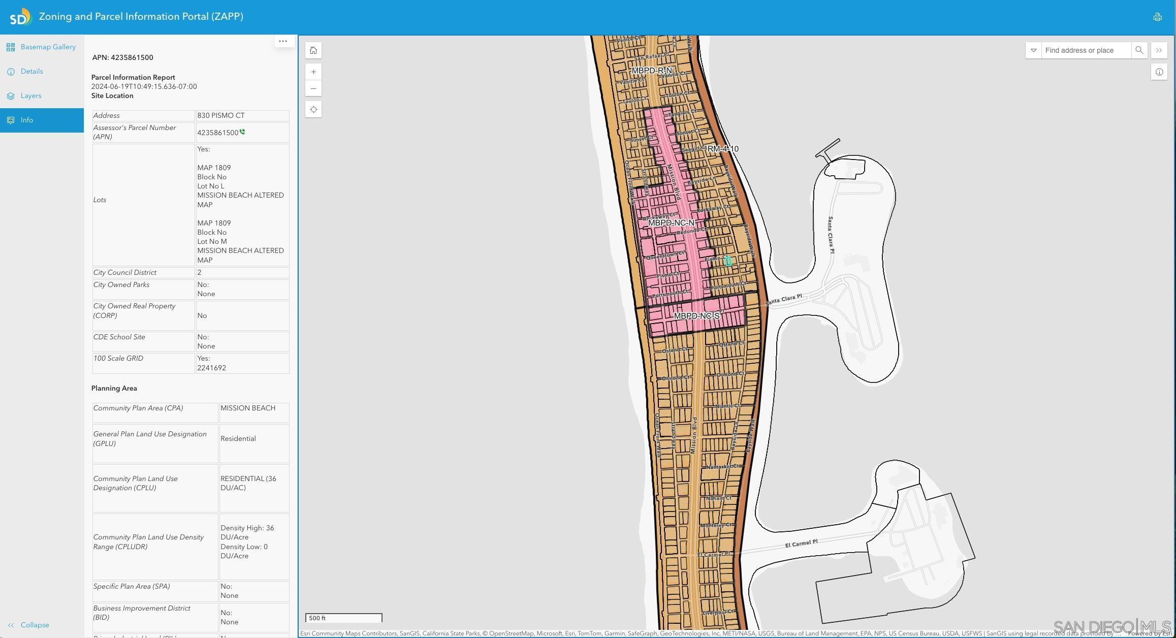 Detail Gallery Image 38 of 44 For 830-832  Pismo Ct, San Diego,  CA 92109 - – Beds | – Baths