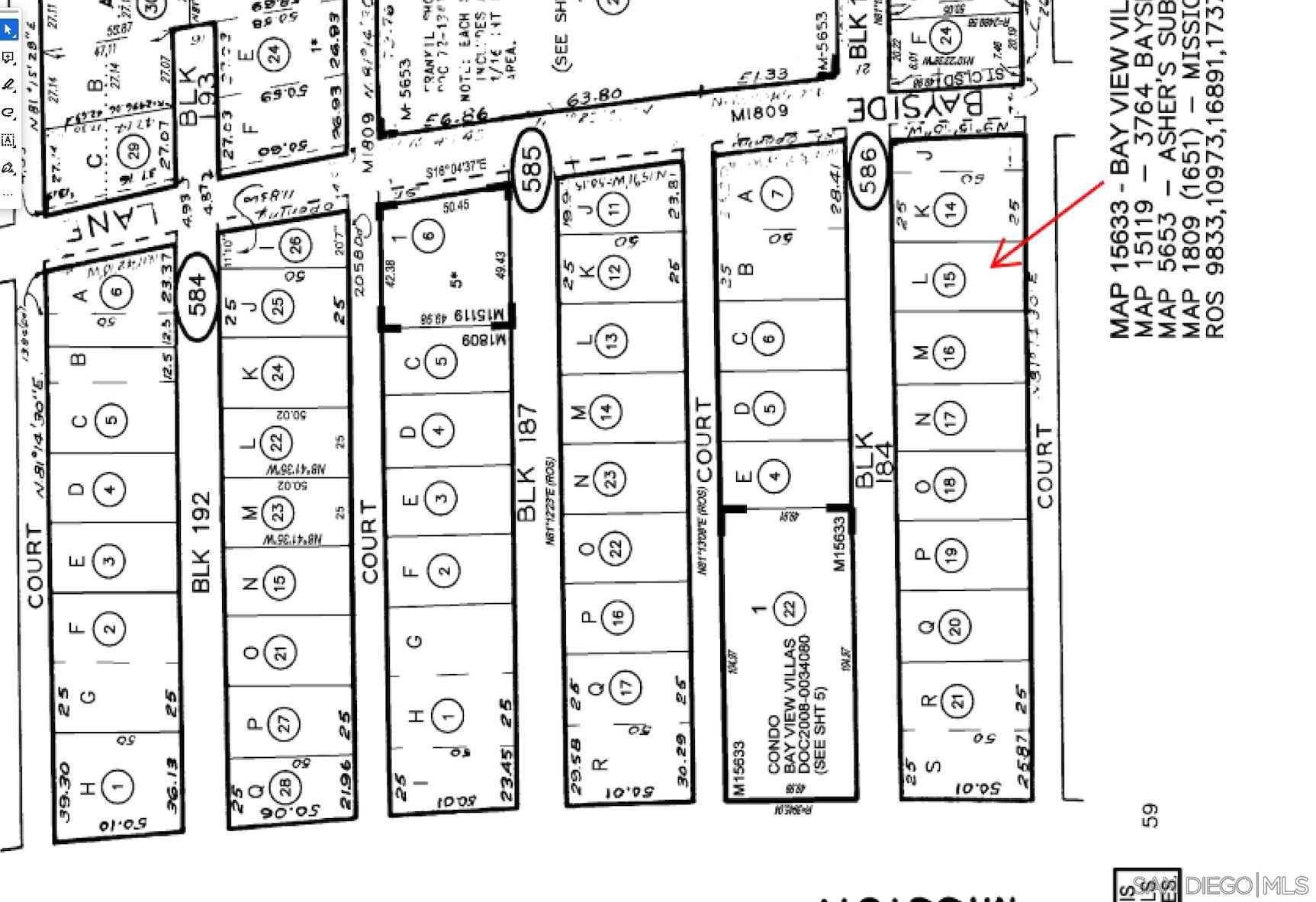 Detail Gallery Image 39 of 44 For 830-832  Pismo Ct, San Diego,  CA 92109 - – Beds | – Baths