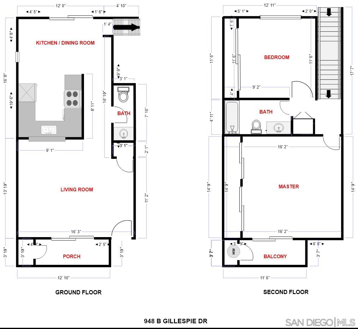 Detail Gallery Image 10 of 20 For 948  Gillespie Dr, Spring Valley,  CA 91977 - – Beds | – Baths