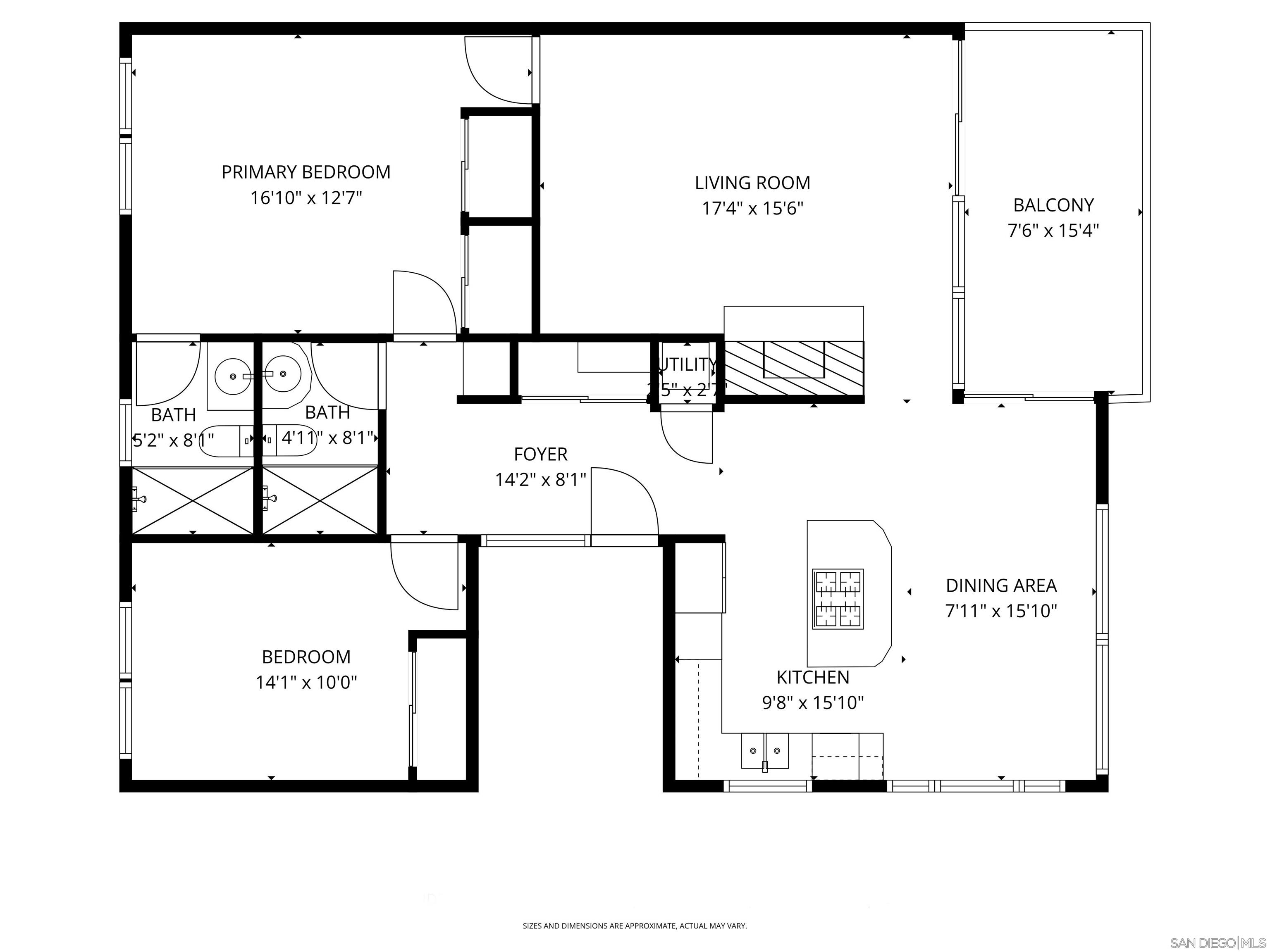 Detail Gallery Image 41 of 47 For 1680  Seacoast Drive  #D,  Imperial Beach,  CA 91932 - 2 Beds | 2 Baths