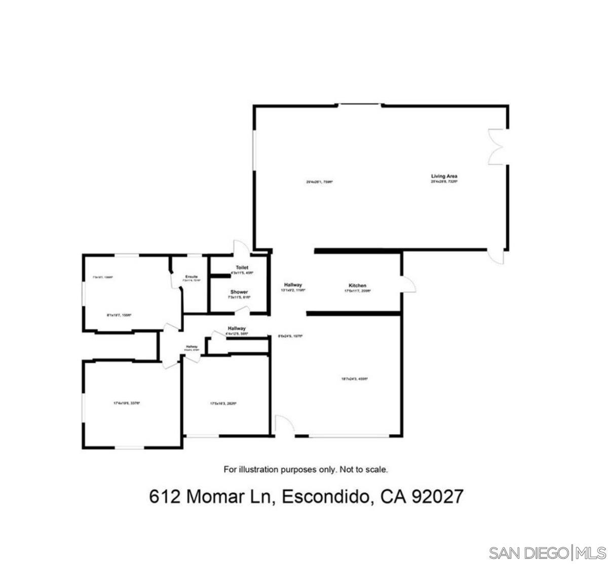 Detail Gallery Image 29 of 29 For 612  Momar Lane, Escondido,  CA 92027 - 4 Beds | 2 Baths