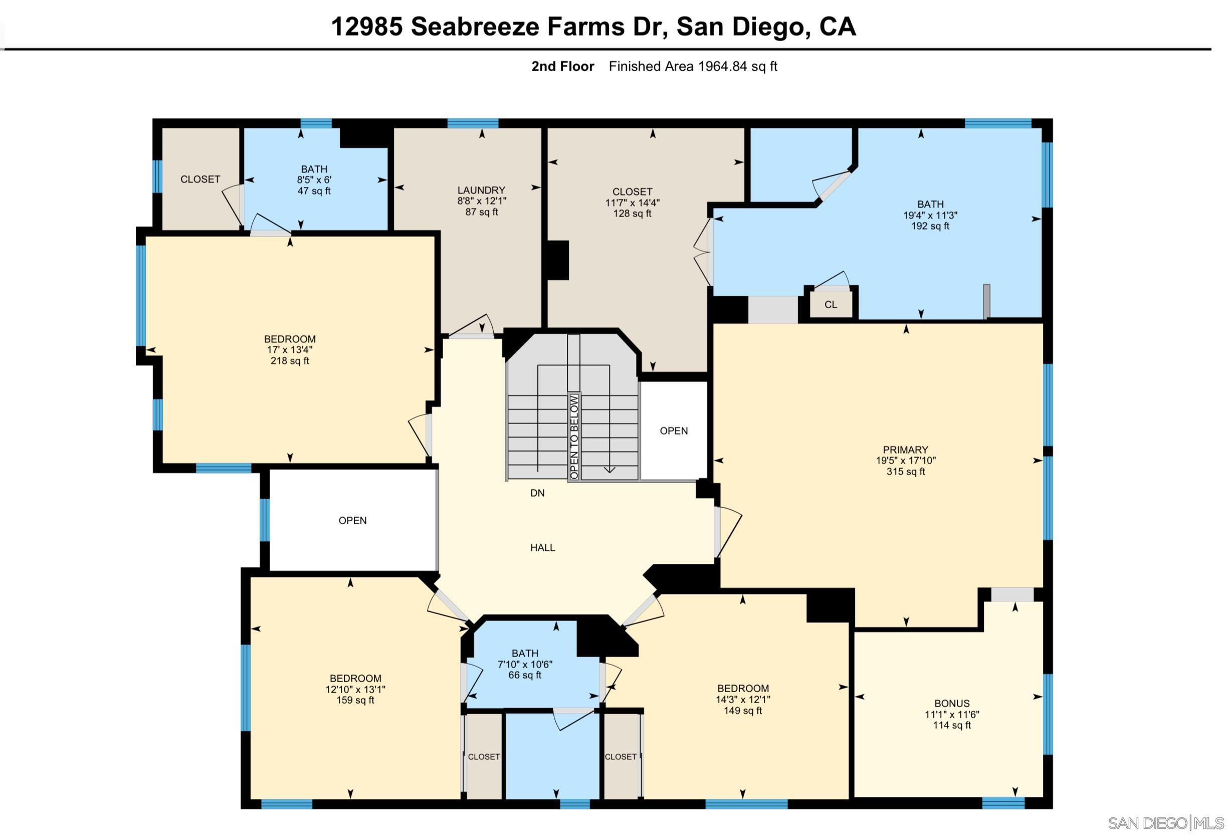 Detail Gallery Image 20 of 25 For 12985  Seabreeze Farms Dr, San Diego,  CA 92130 - 6 Beds | 4 Baths