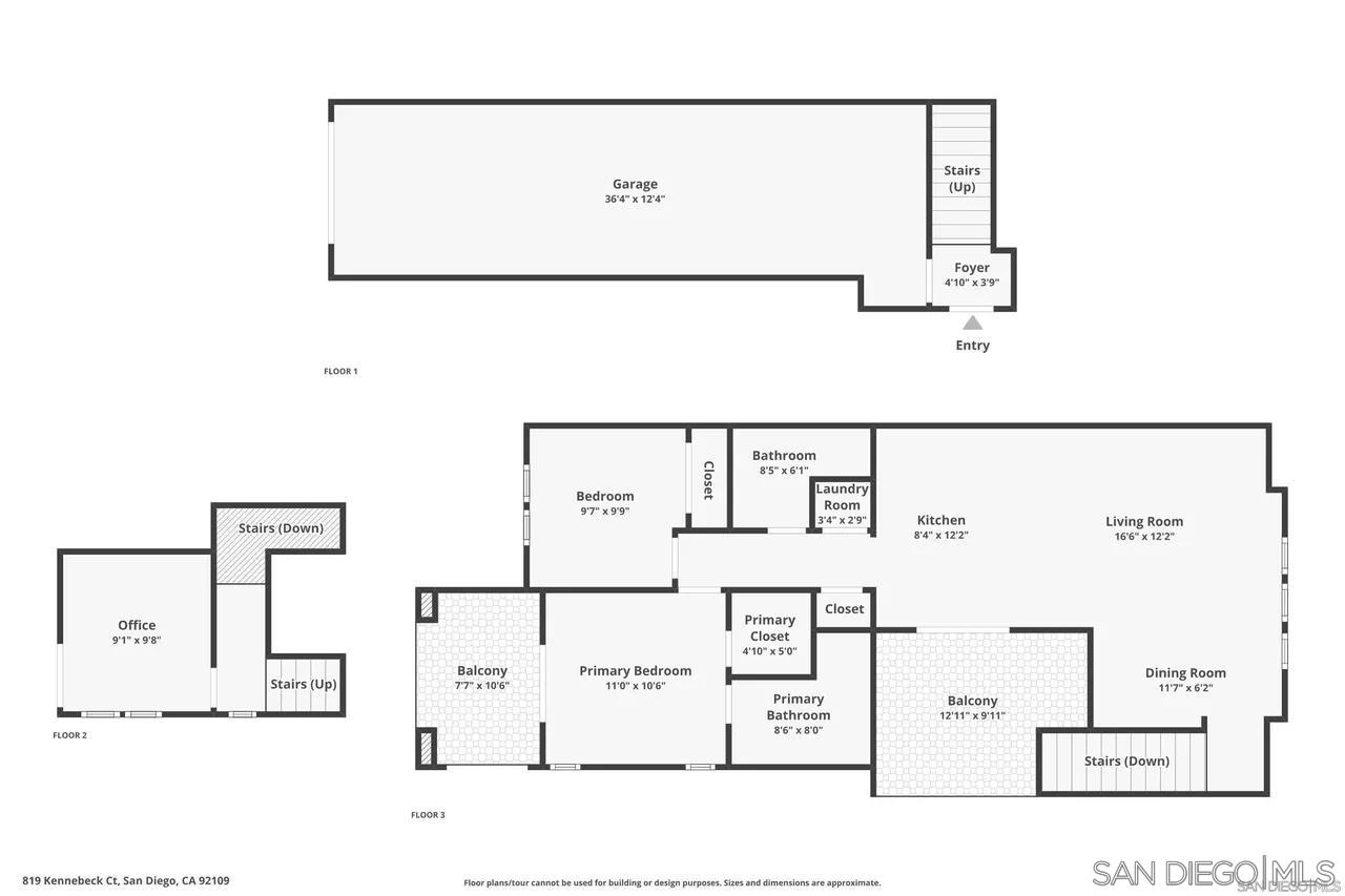 Detail Gallery Image 39 of 42 For 819  Kennebeck Ct, San Diego,  CA 92109 - 3 Beds | 2 Baths