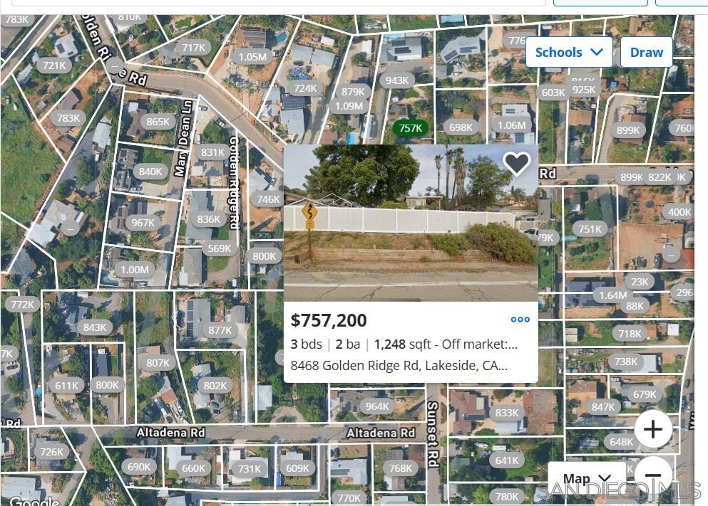 Detail Gallery Image 3 of 68 For 8468  Golden Ridge Rd, Lakeside,  CA 92040 - 3 Beds | 2 Baths