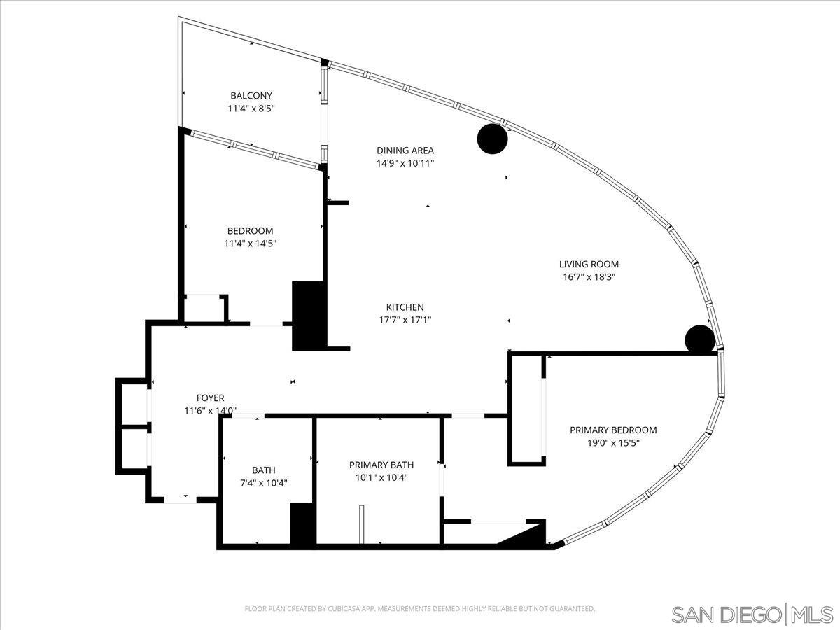 Detail Gallery Image 49 of 49 For 888 W E St  805, San Diego,  CA 92101 - 2 Beds | 2 Baths