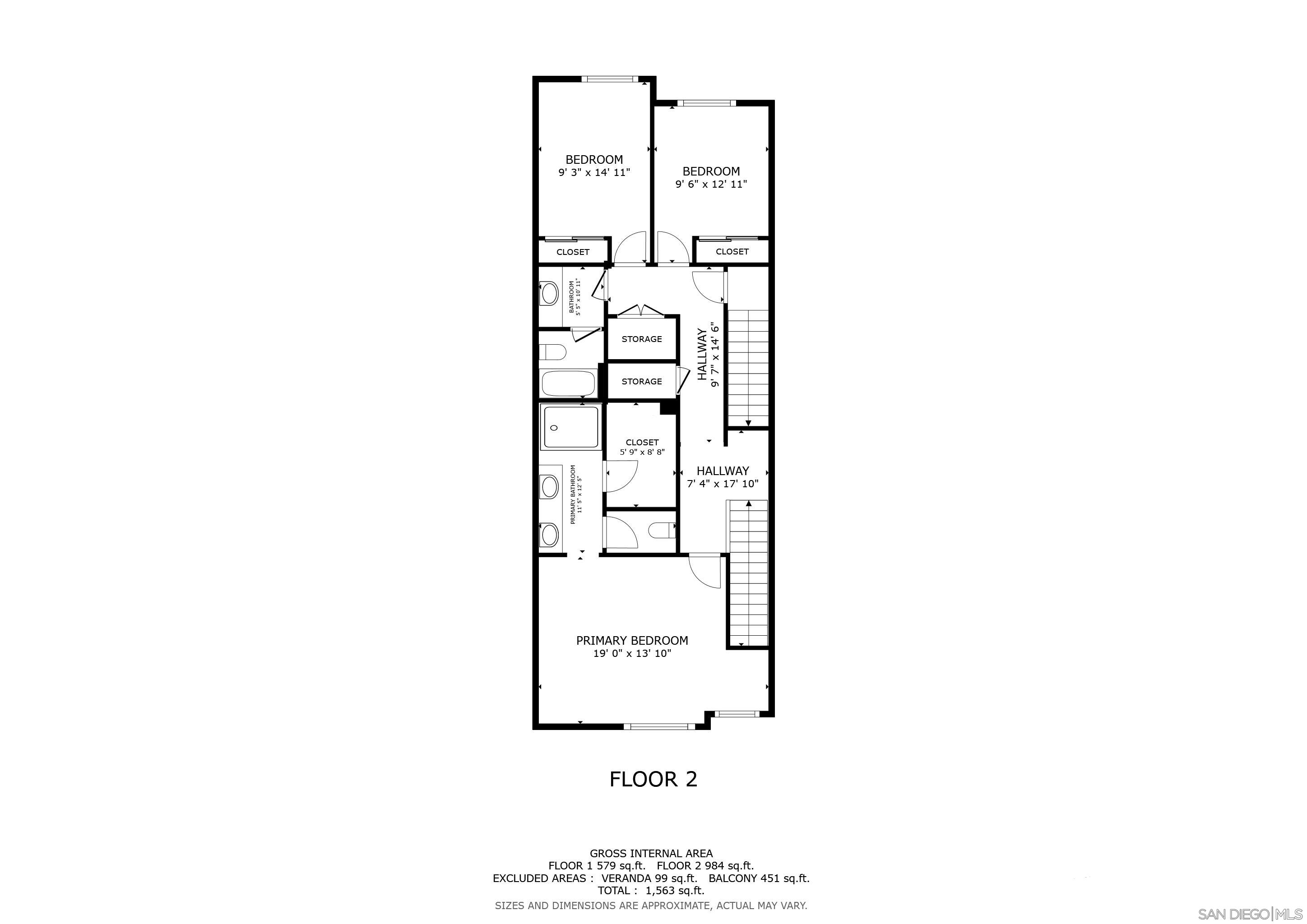 Detail Gallery Image 22 of 33 For 1055  32nd St  #9,  San Diego,  CA 92102 - 3 Beds | 2/1 Baths