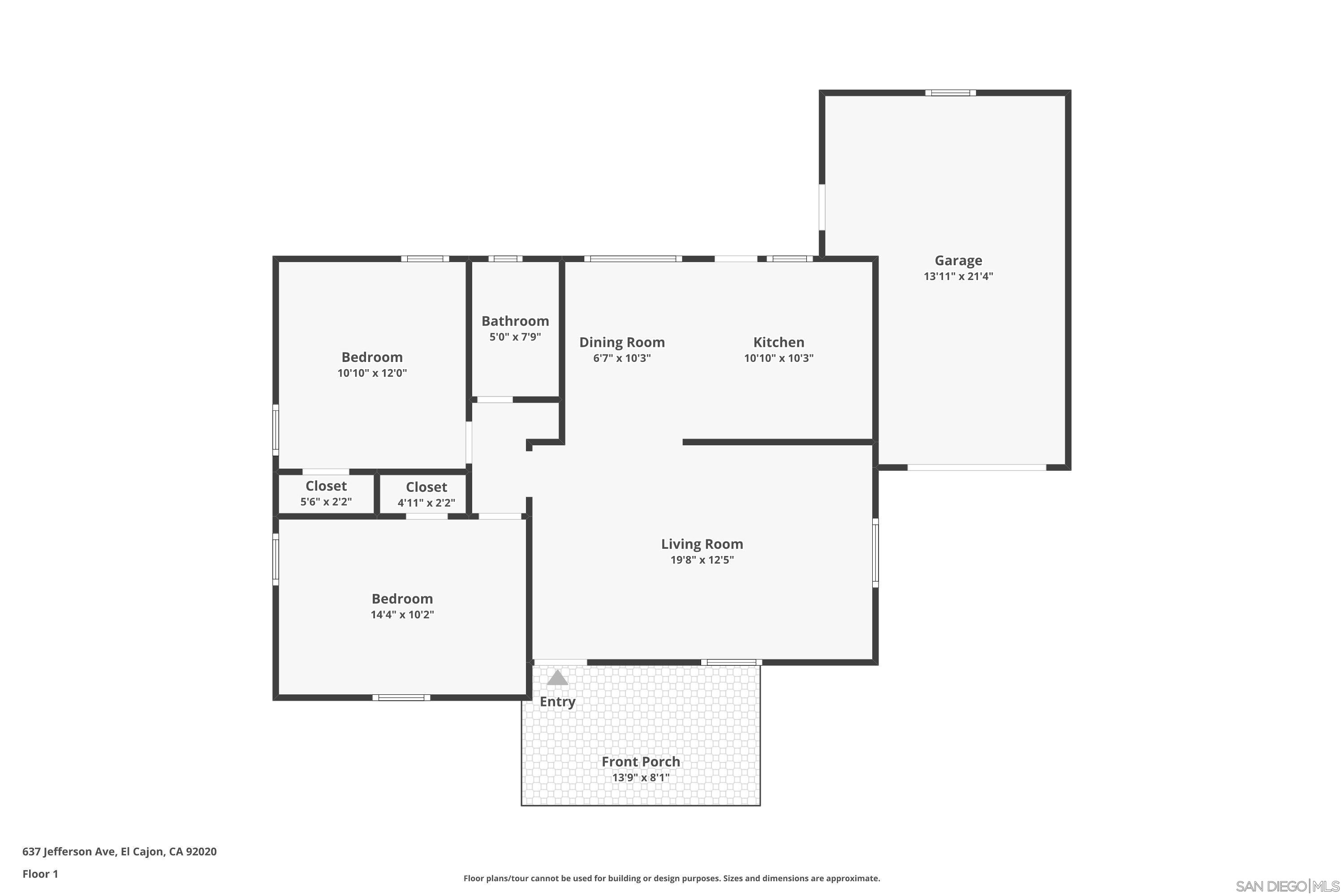 Detail Gallery Image 27 of 27 For 637  Jefferson Ave, El Cajon,  CA 92020 - 2 Beds | 1 Baths