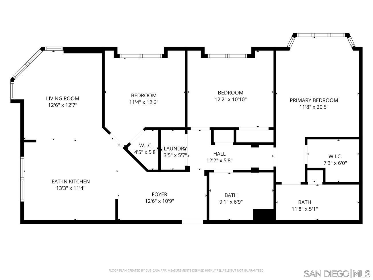 Detail Gallery Image 33 of 34 For 1400  Broadway  #1505,  San Diego,  CA 92101 - 3 Beds | 2 Baths