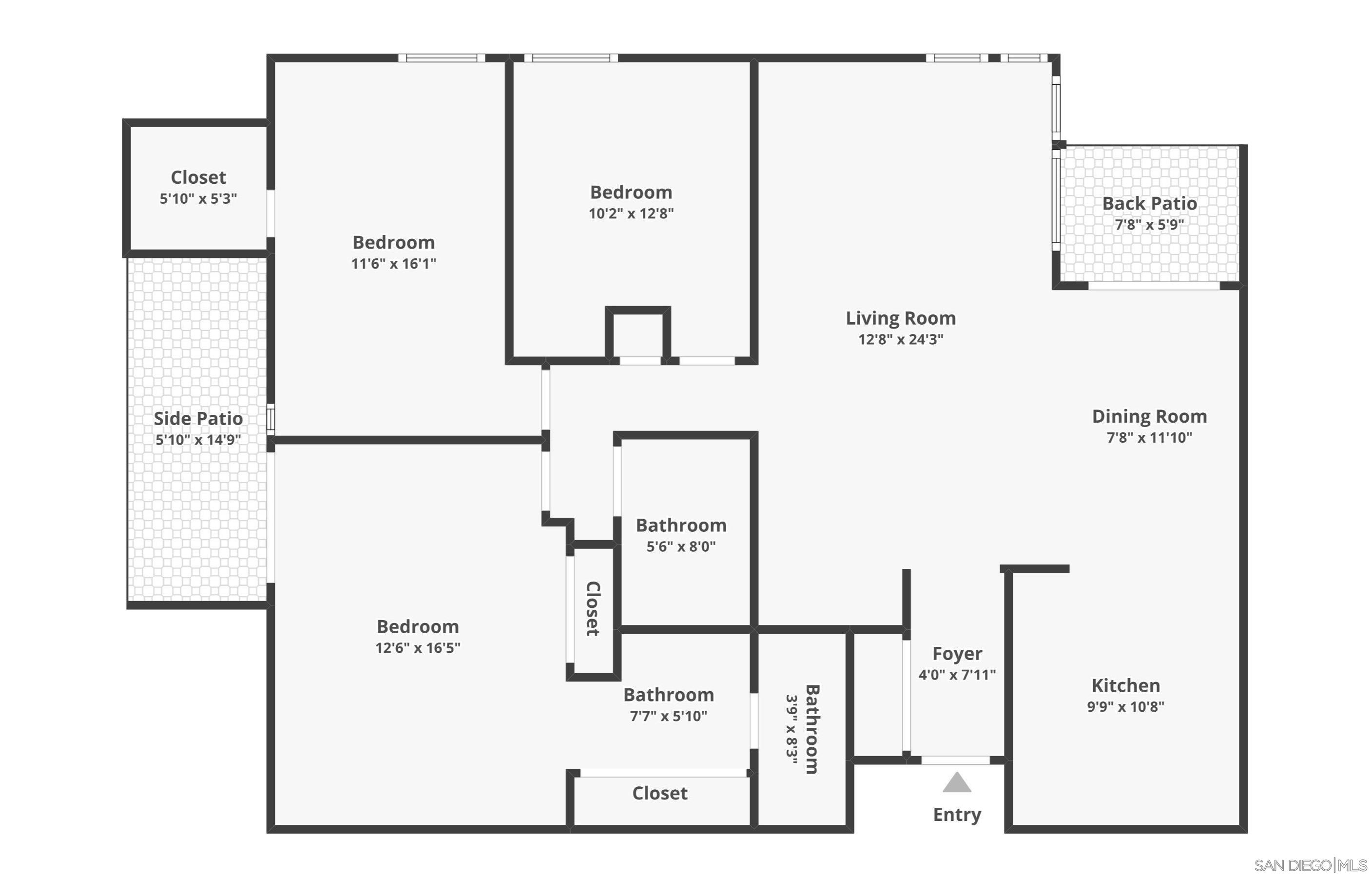 Detail Gallery Image 22 of 37 For 10425  Caminito Cuervo  #216,  San Diego,  CA 92108 - 3 Beds | 2 Baths