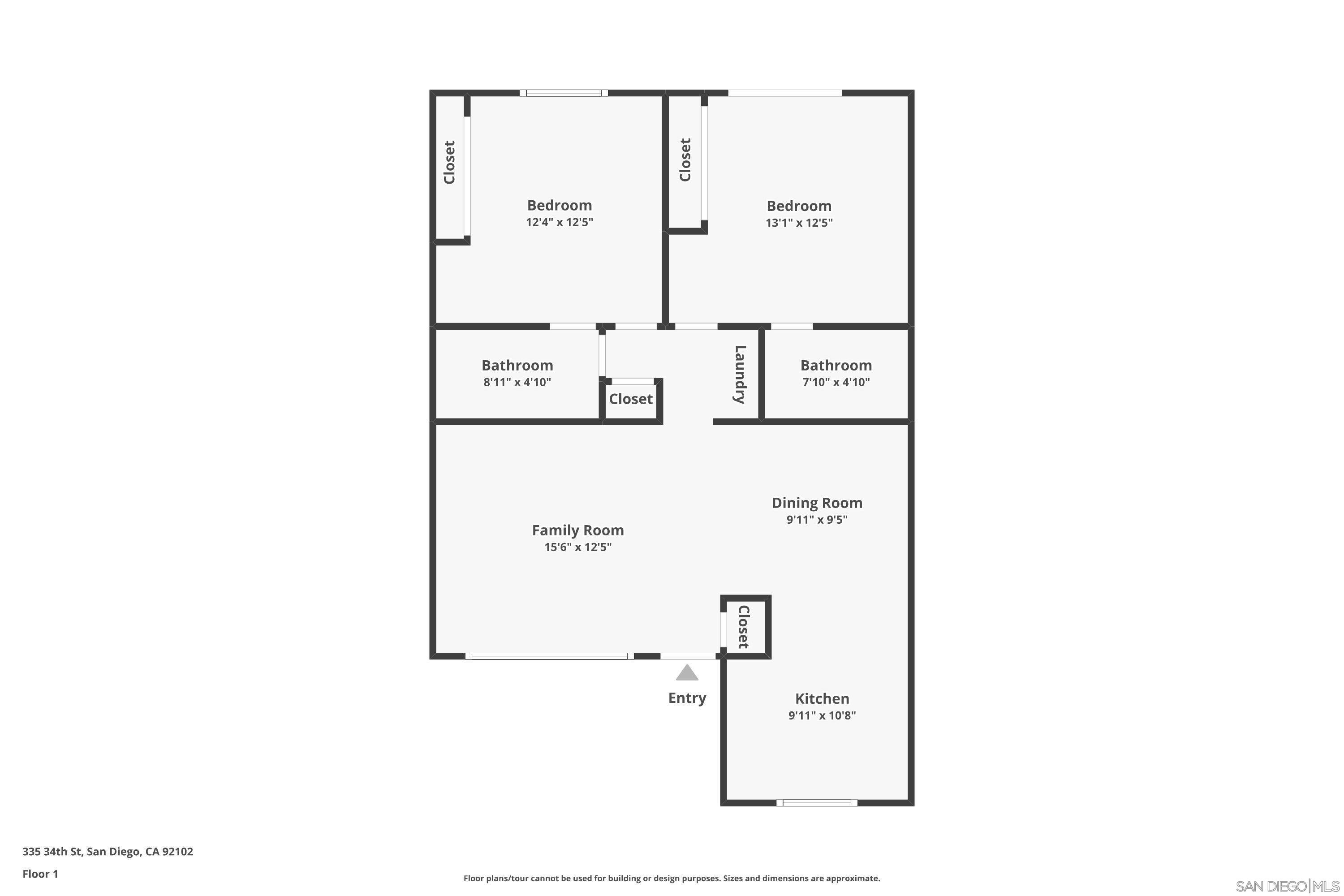 Detail Gallery Image 24 of 24 For 335  34th St  #UNIT 1,  San Diego,  CA 92102 - 2 Beds | 2 Baths