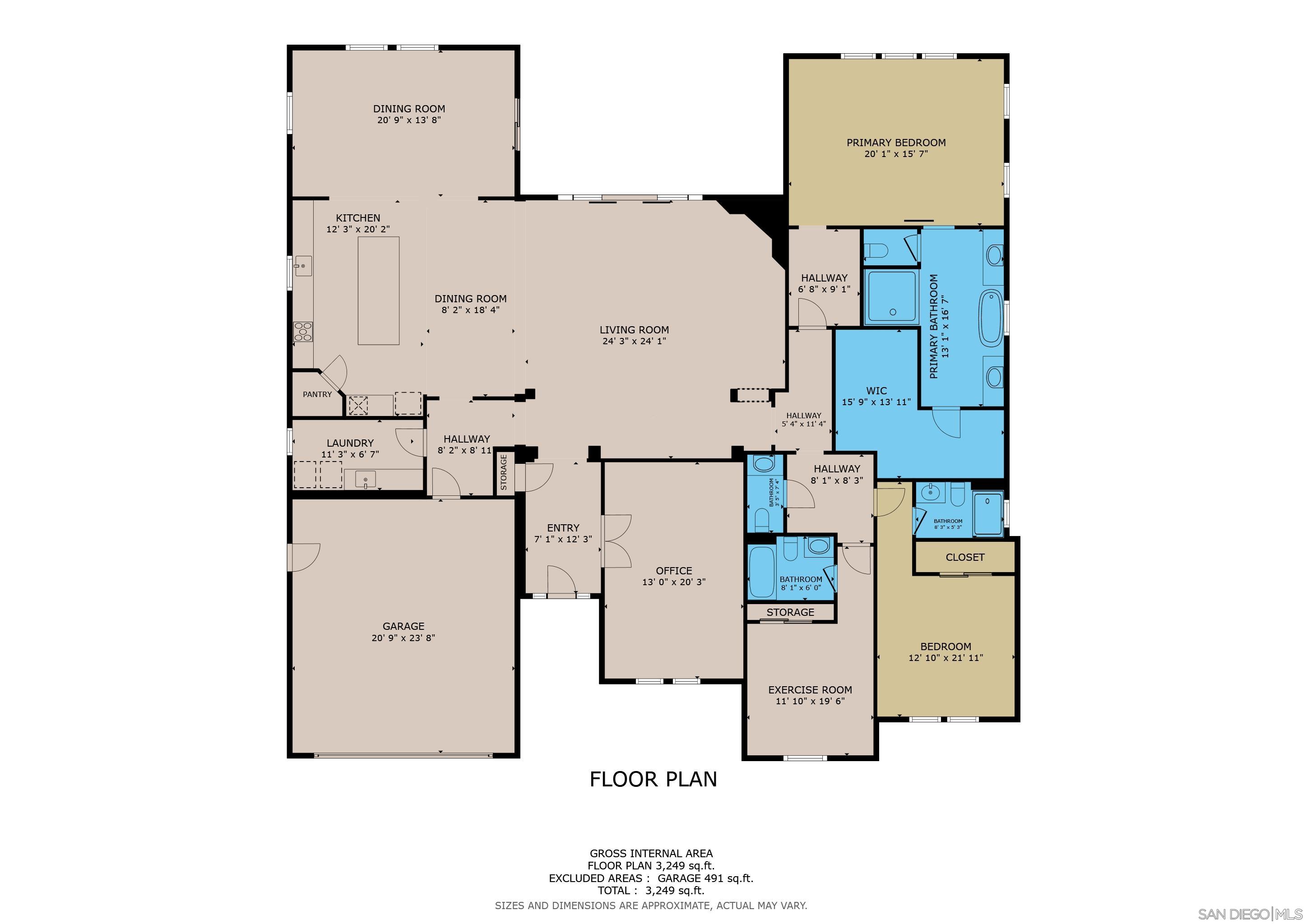 Detail Gallery Image 4 of 75 For 406  Glin Ct, Vista,  CA 92081 - 4 Beds | 3/1 Baths