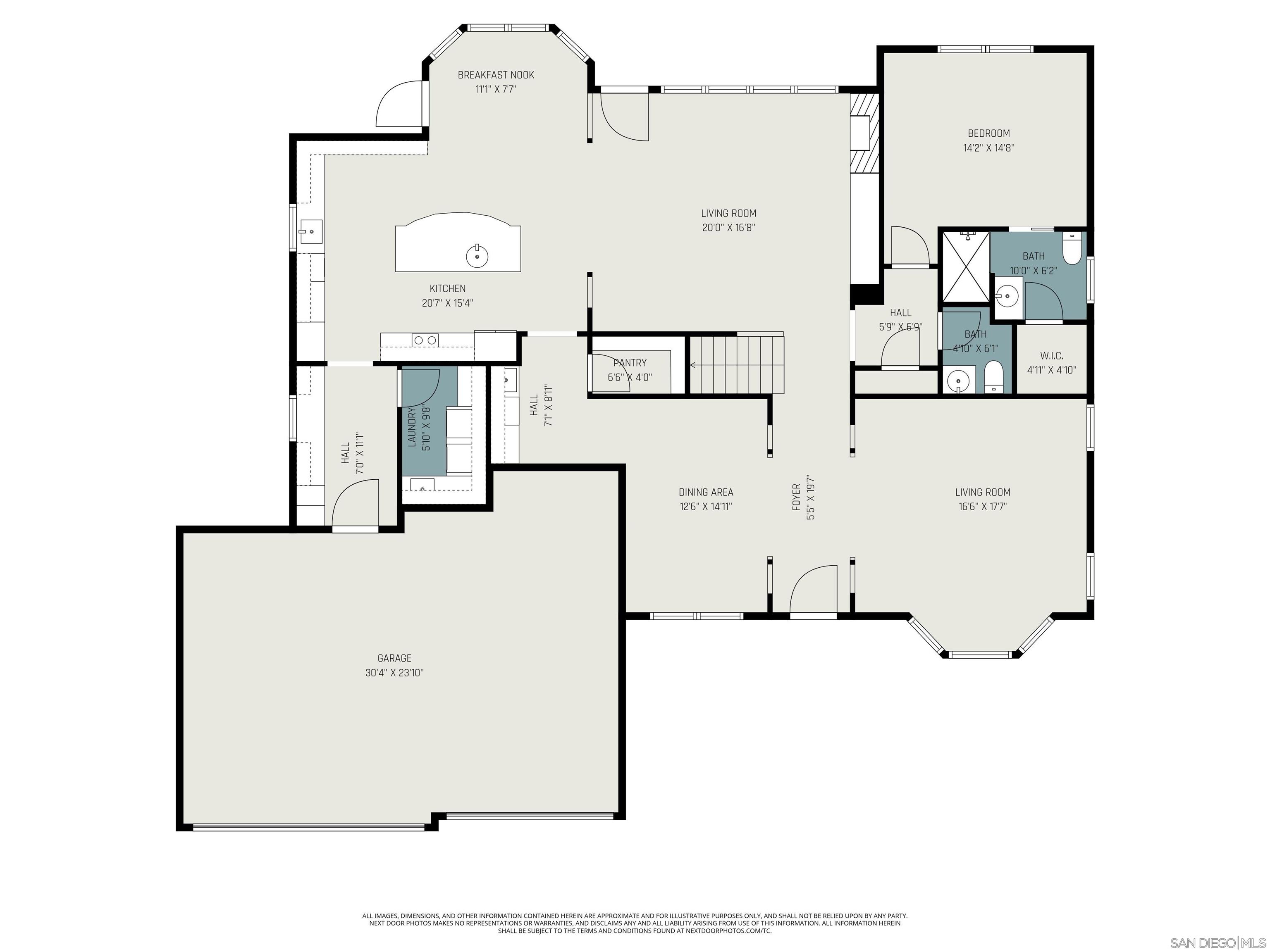 Detail Gallery Image 2 of 52 For 10154  Pinecastle St, San Diego,  CA 92131 - 4 Beds | 3/1 Baths