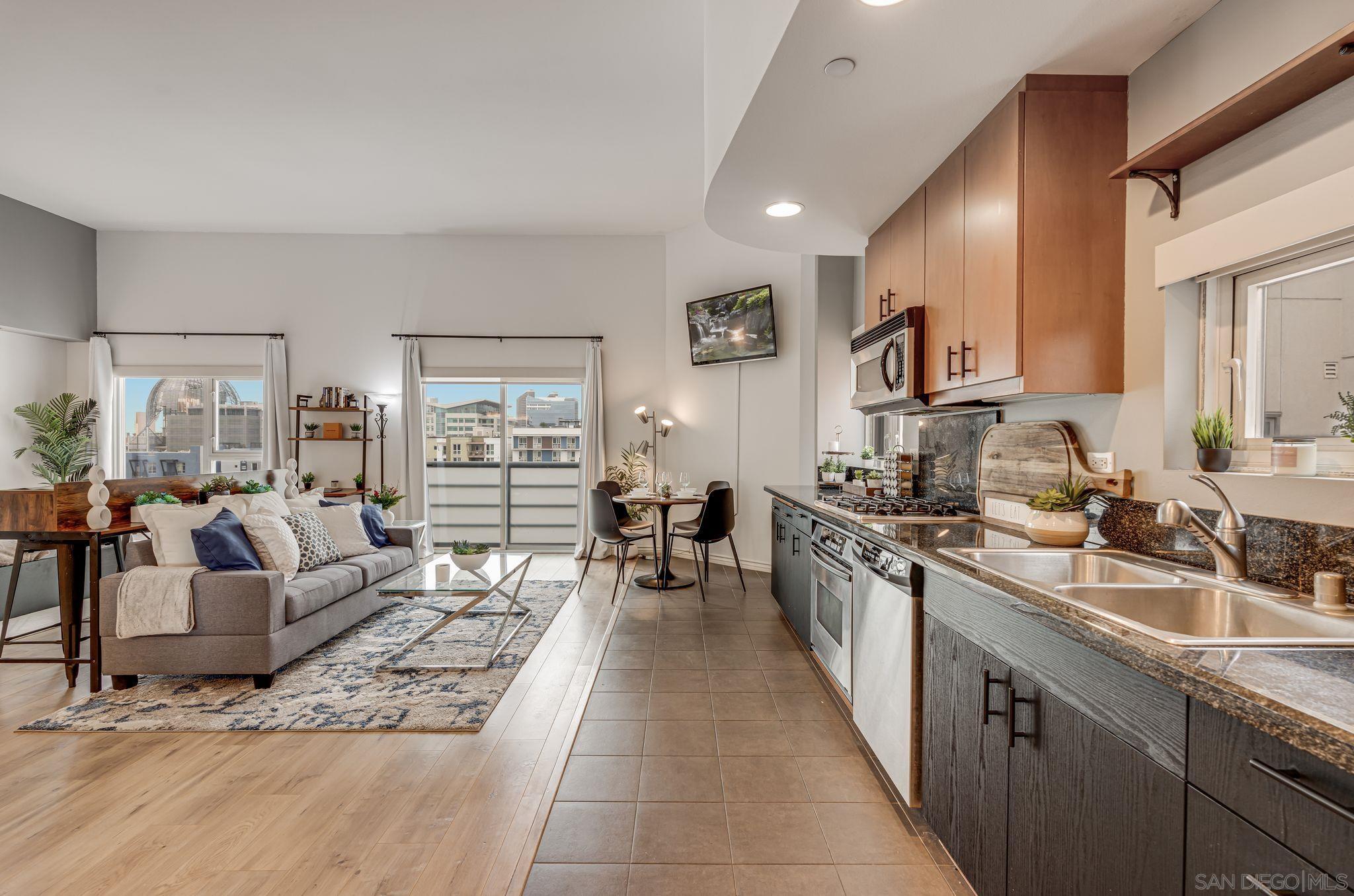 Detail Gallery Image 7 of 38 For 550  15th St  #809,  San Diego,  CA 92101 - 0 Beds | 1 Baths