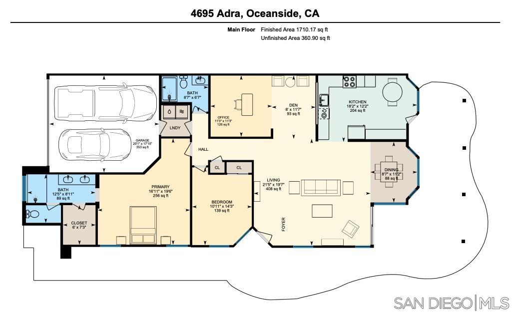 Detail Gallery Image 29 of 29 For 4695  Adra Way, Oceanside,  CA 92056 - 3 Beds | 2 Baths