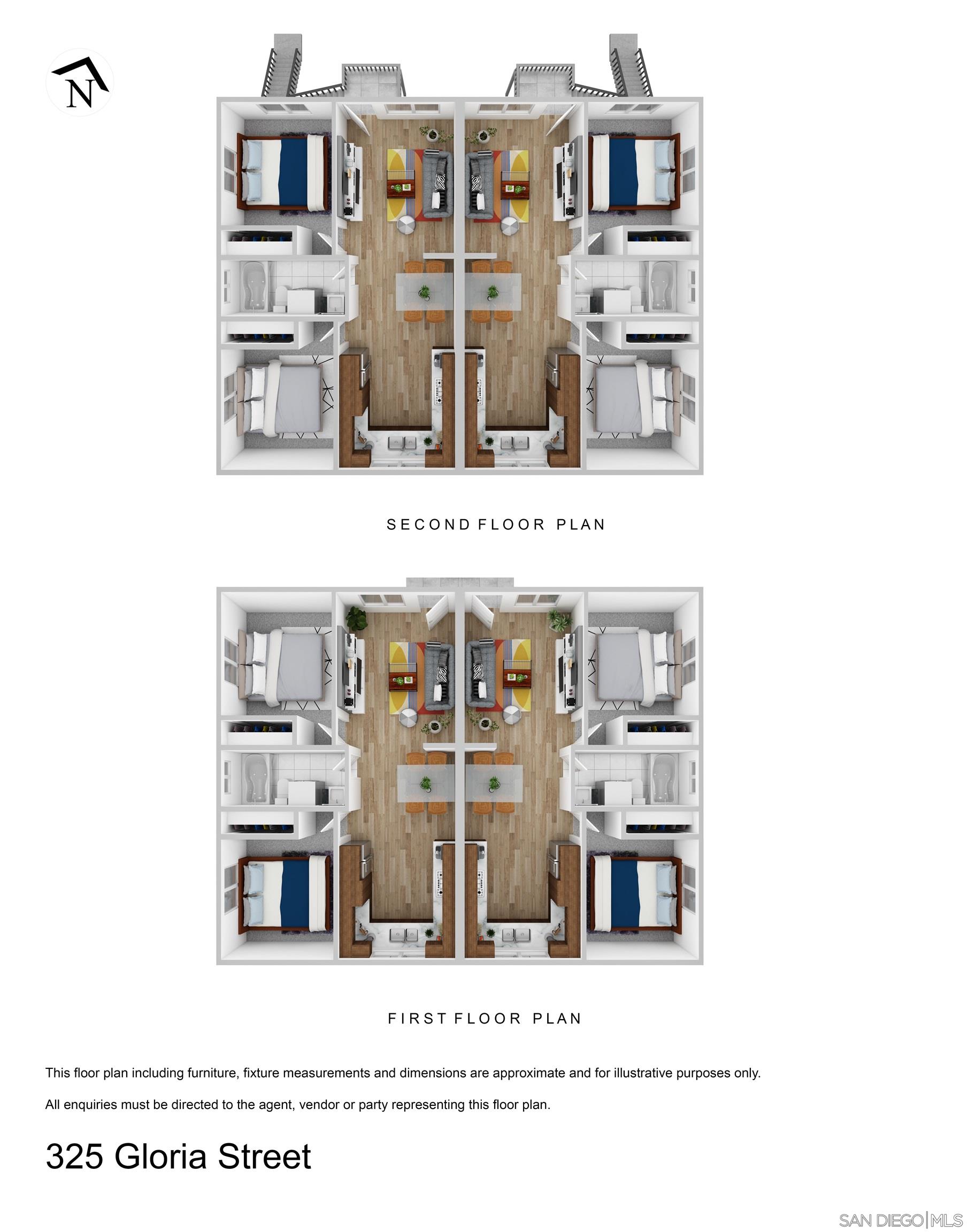 Detail Gallery Image 28 of 29 For 325  Gloria St, San Diego,  CA 92113 - 3 Beds | 2 Baths