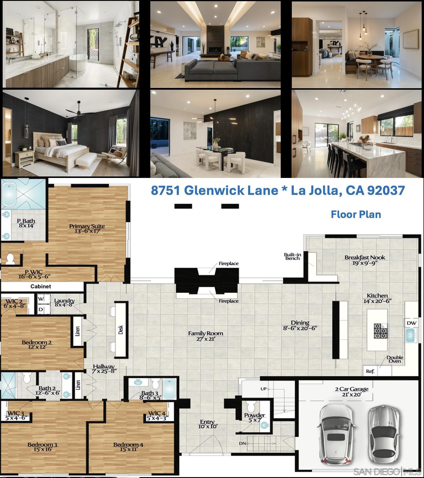 Detail Gallery Image 37 of 38 For 8751  Glenwick Ln, La Jolla,  CA 92037 - 4 Beds | 3/1 Baths