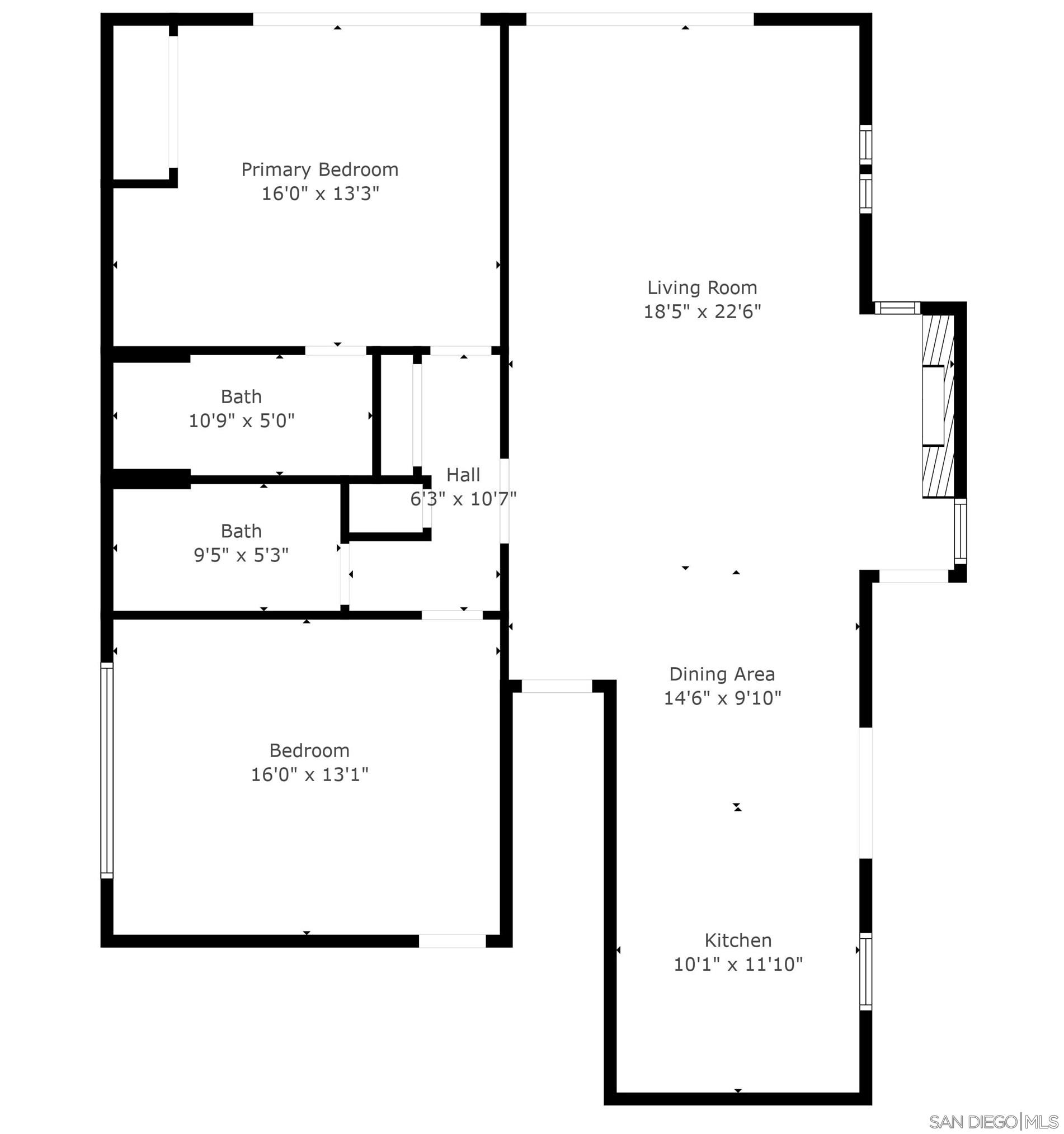 Detail Gallery Image 31 of 31 For 2735  Mission Blvd, San Diego,  CA 92109 - 2 Beds | 2 Baths