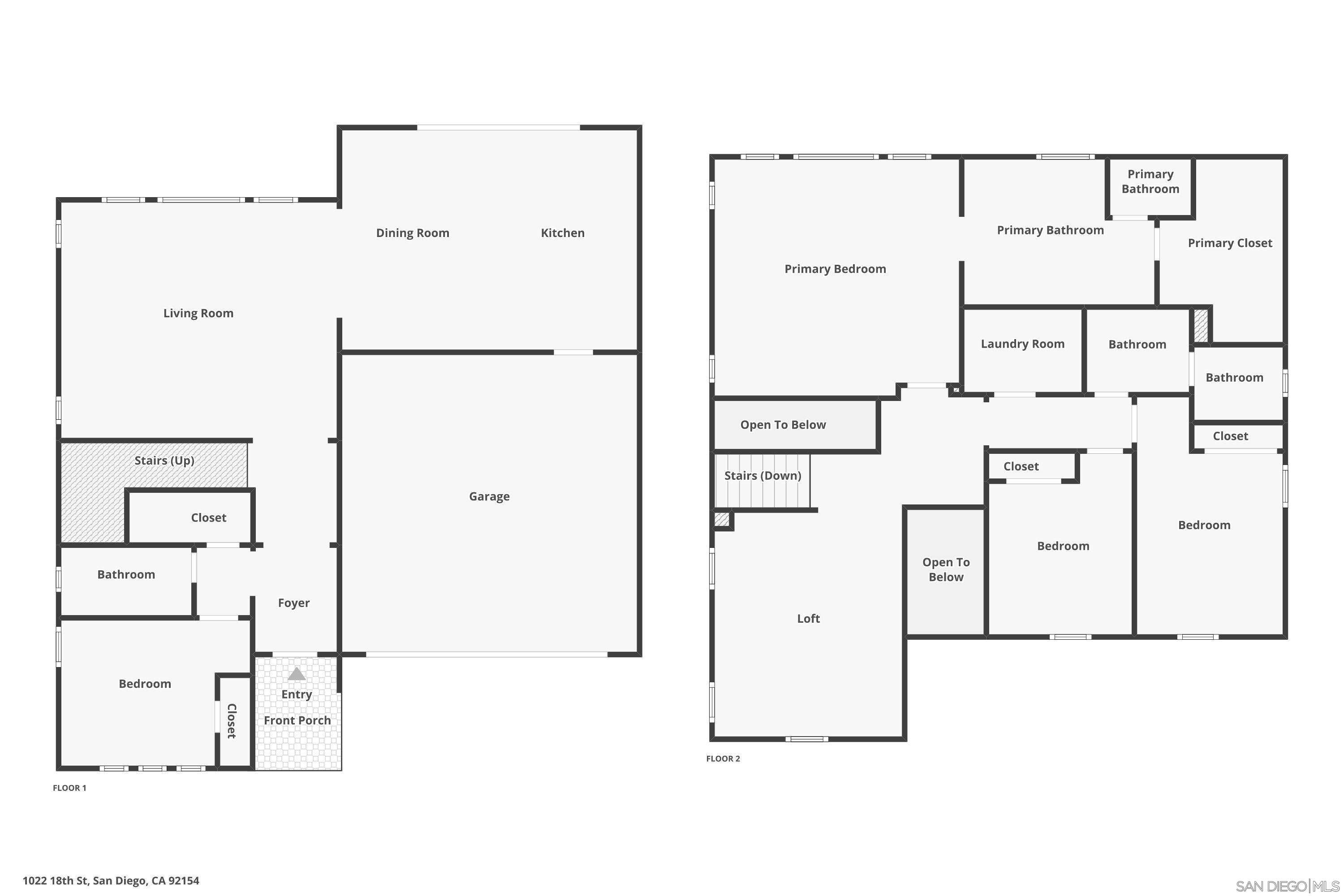 Detail Gallery Image 46 of 46 For 1022  18th St, San Diego,  CA 92154 - 4 Beds | 3 Baths