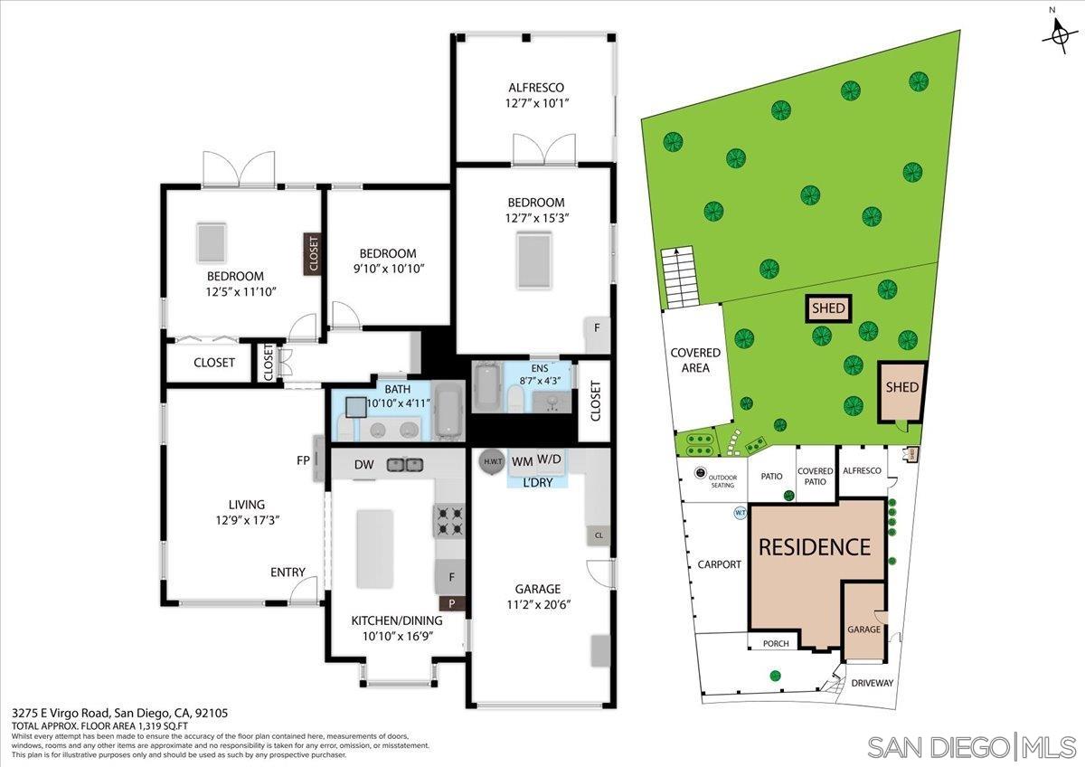 Detail Gallery Image 34 of 38 For 3275 E Virgo Rd, San Diego,  CA 92105 - 3 Beds | 2 Baths